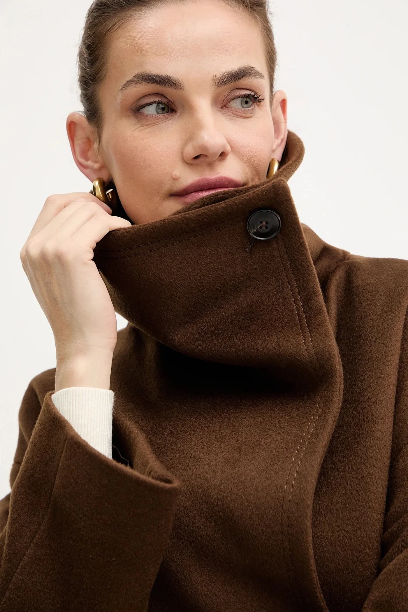 Шерстяное пальто - фото 4