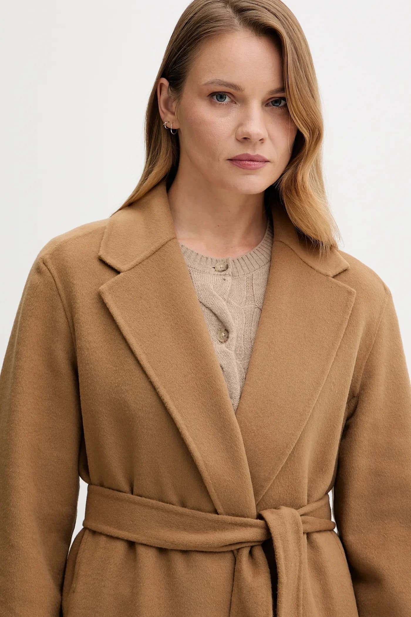 Шерстяное пальто - фото 4