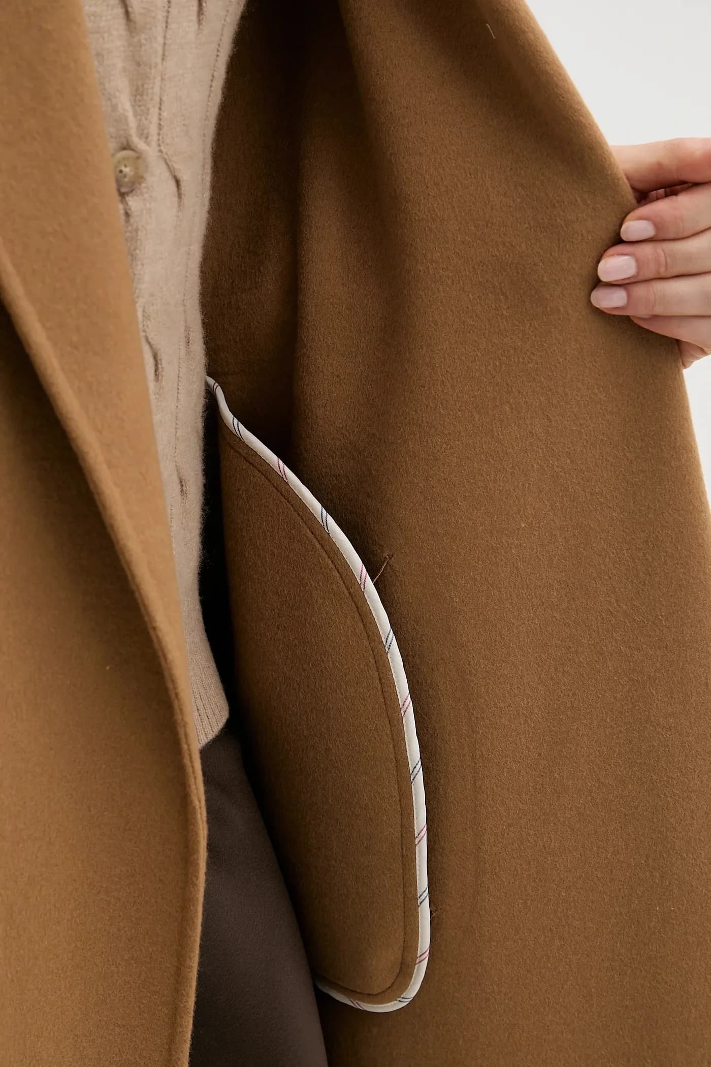 Шерстяное пальто - фото 6