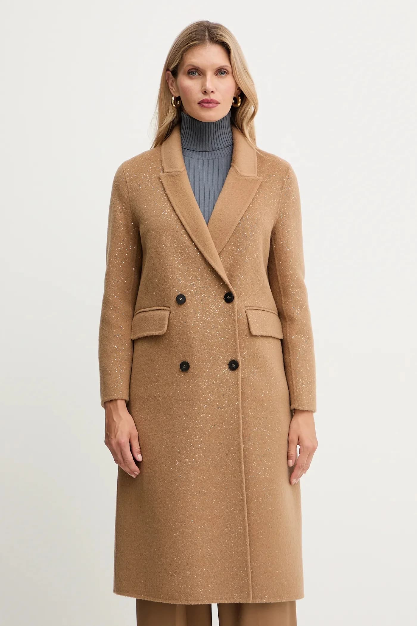 Шерстяное пальто - фото 4