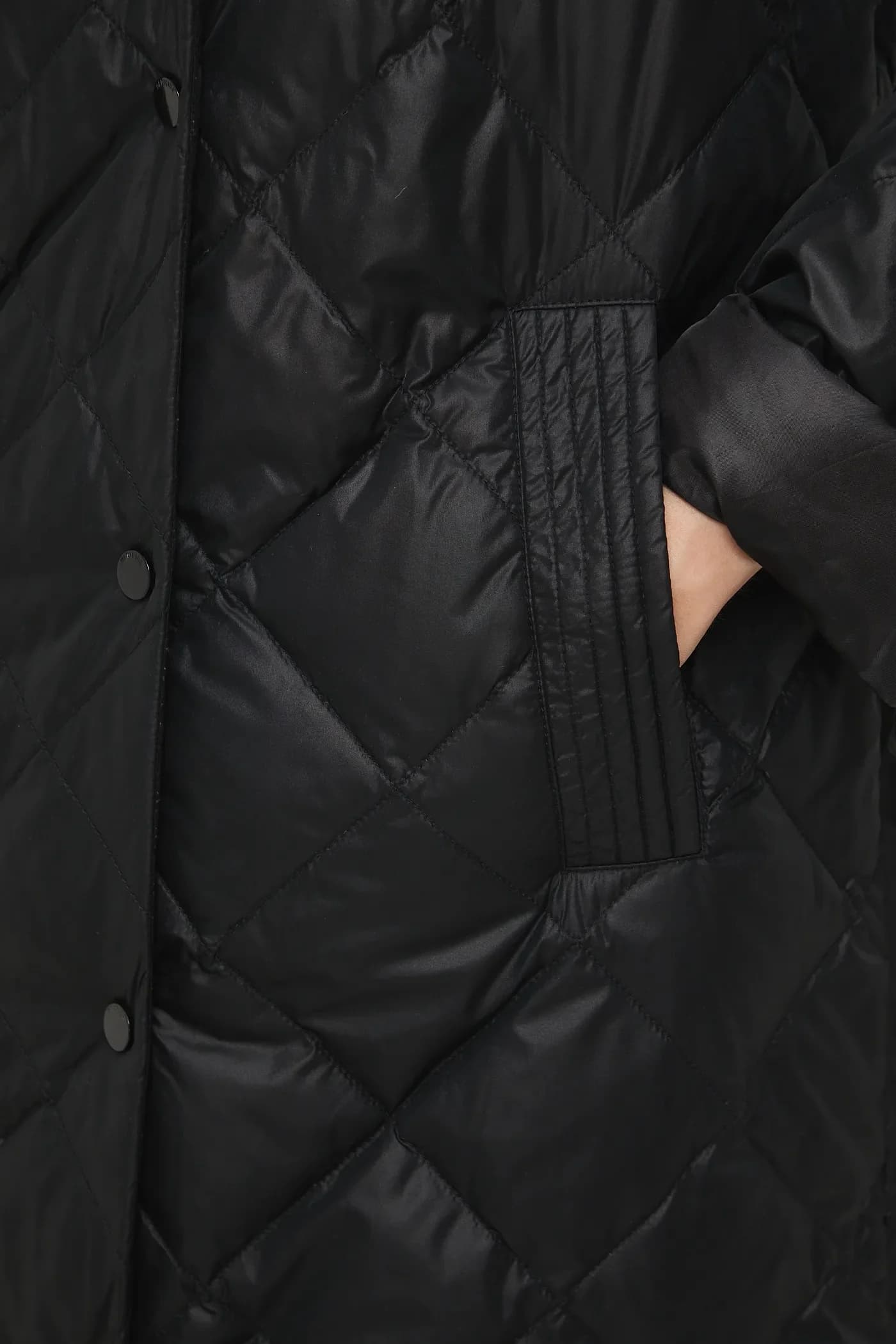 Пуховое пальто - фото 7