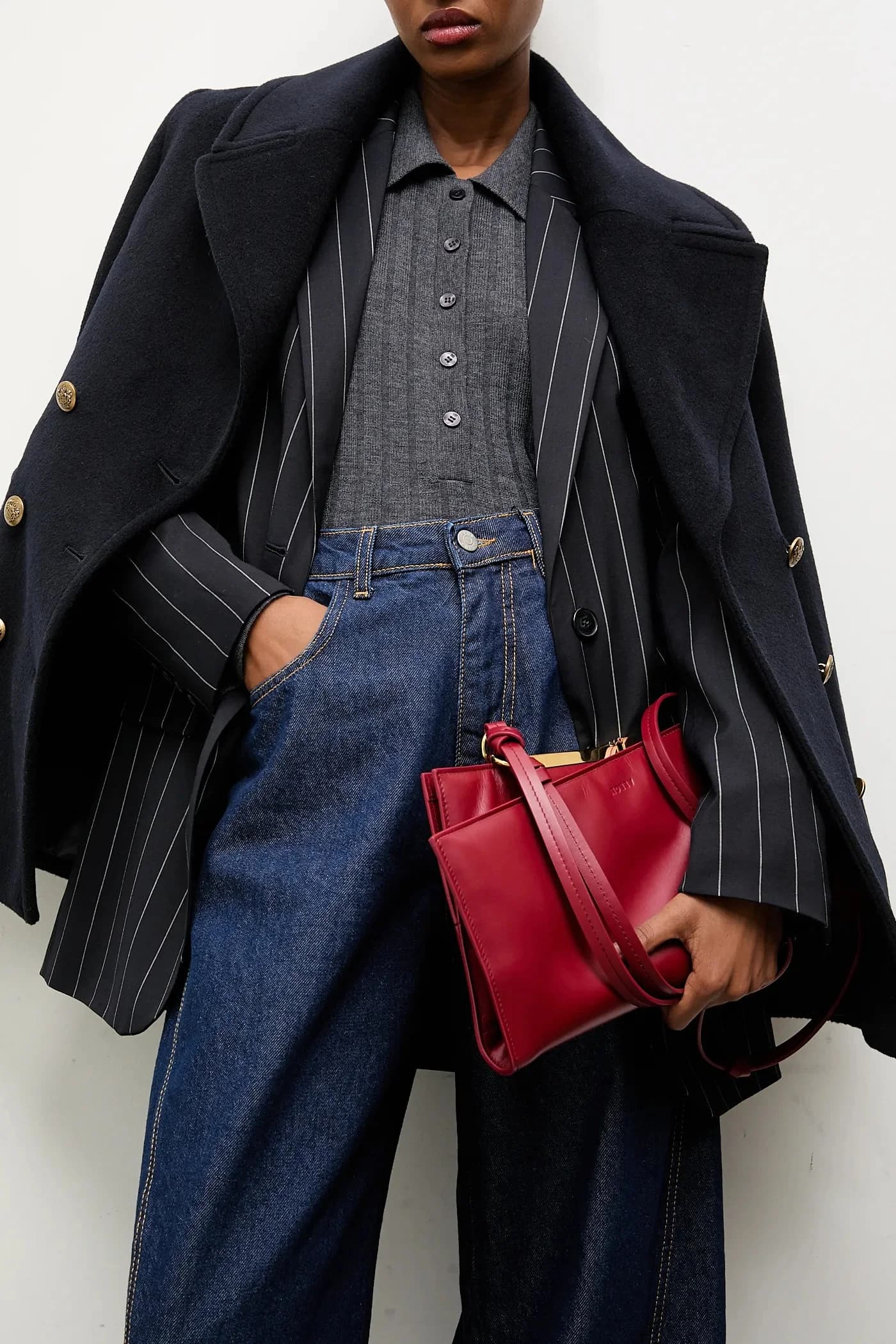 Шерстяное пальто Answear Lab - фото 6