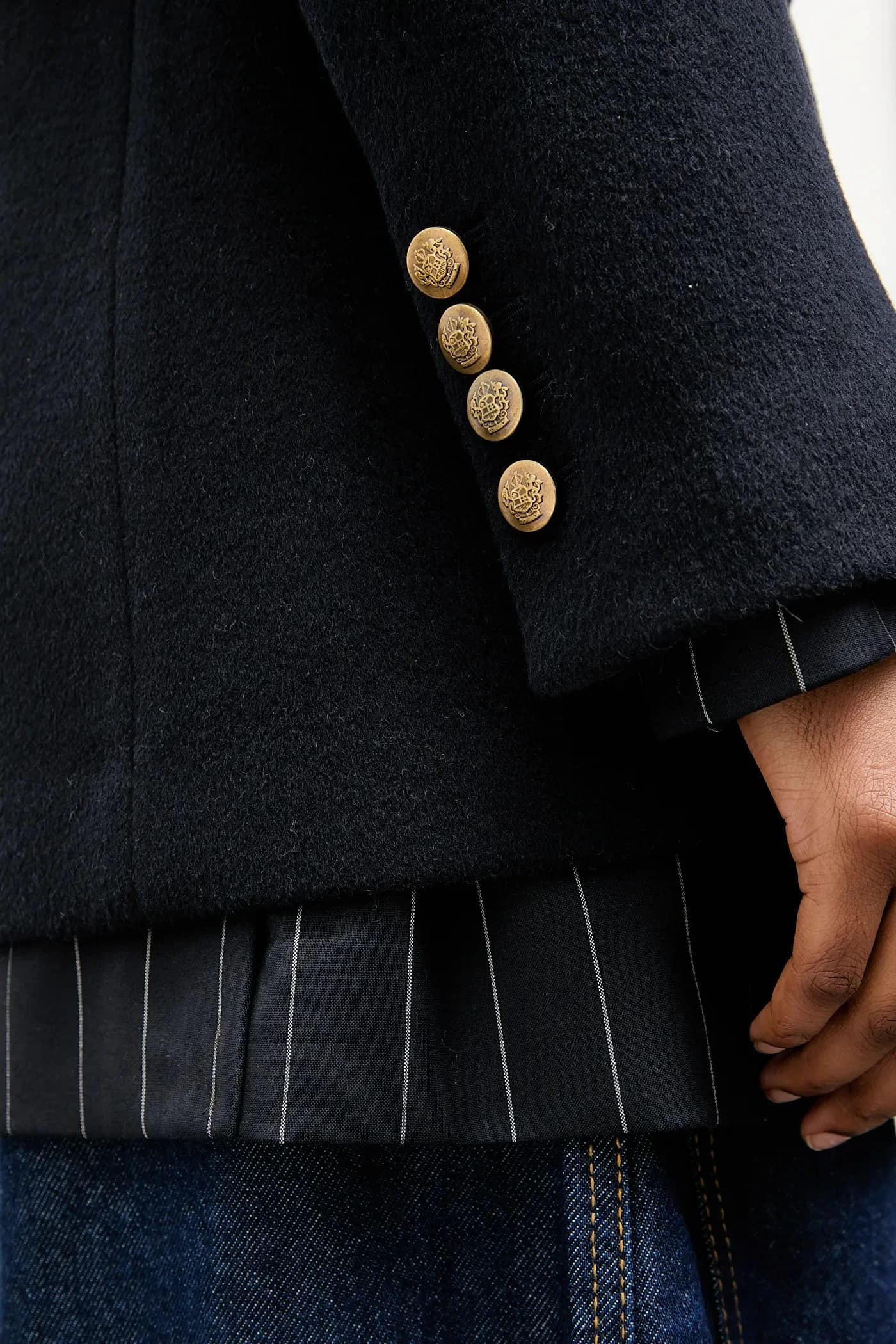 Шерстяное пальто Answear Lab - фото 9