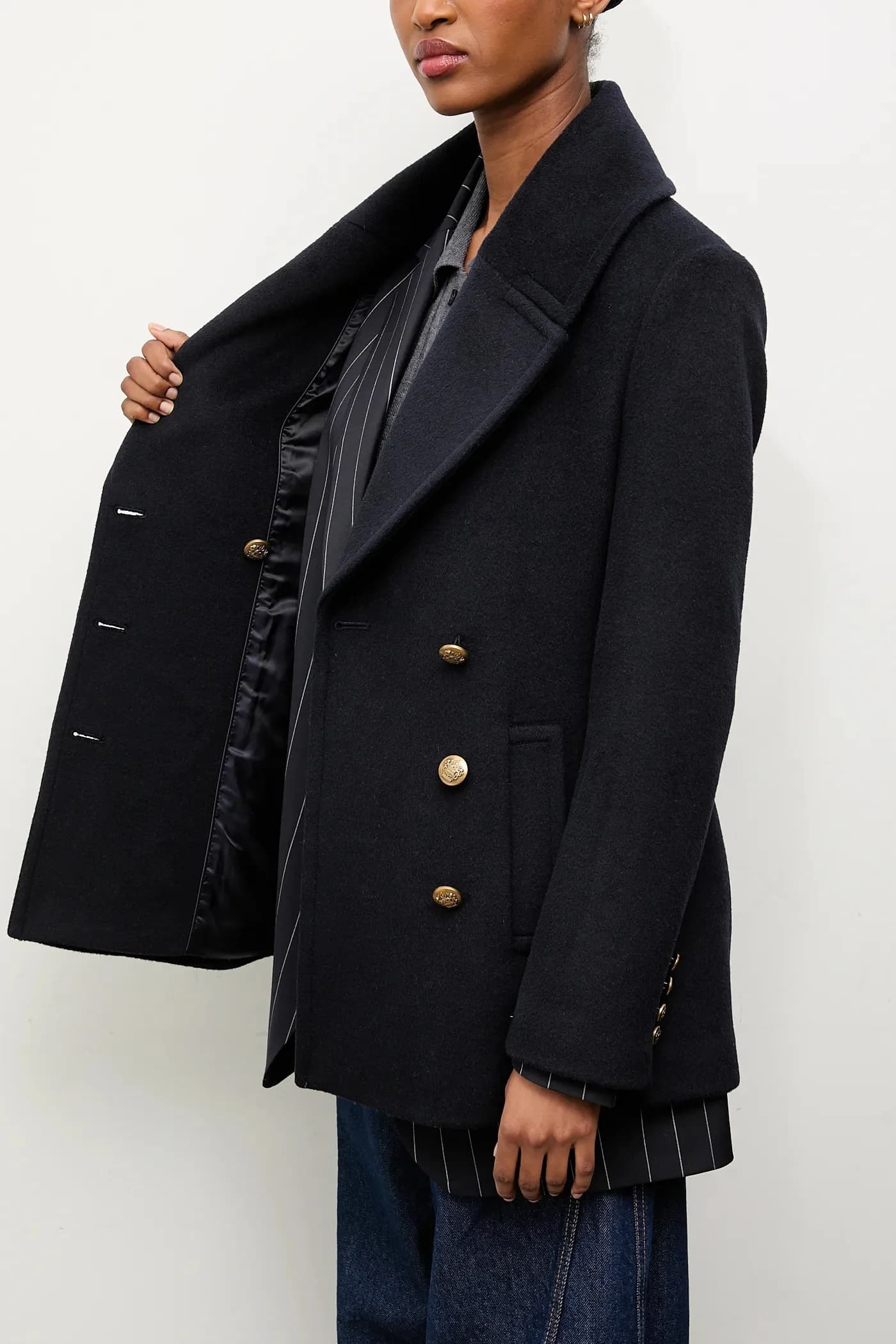 Шерстяное пальто Answear Lab - фото 10