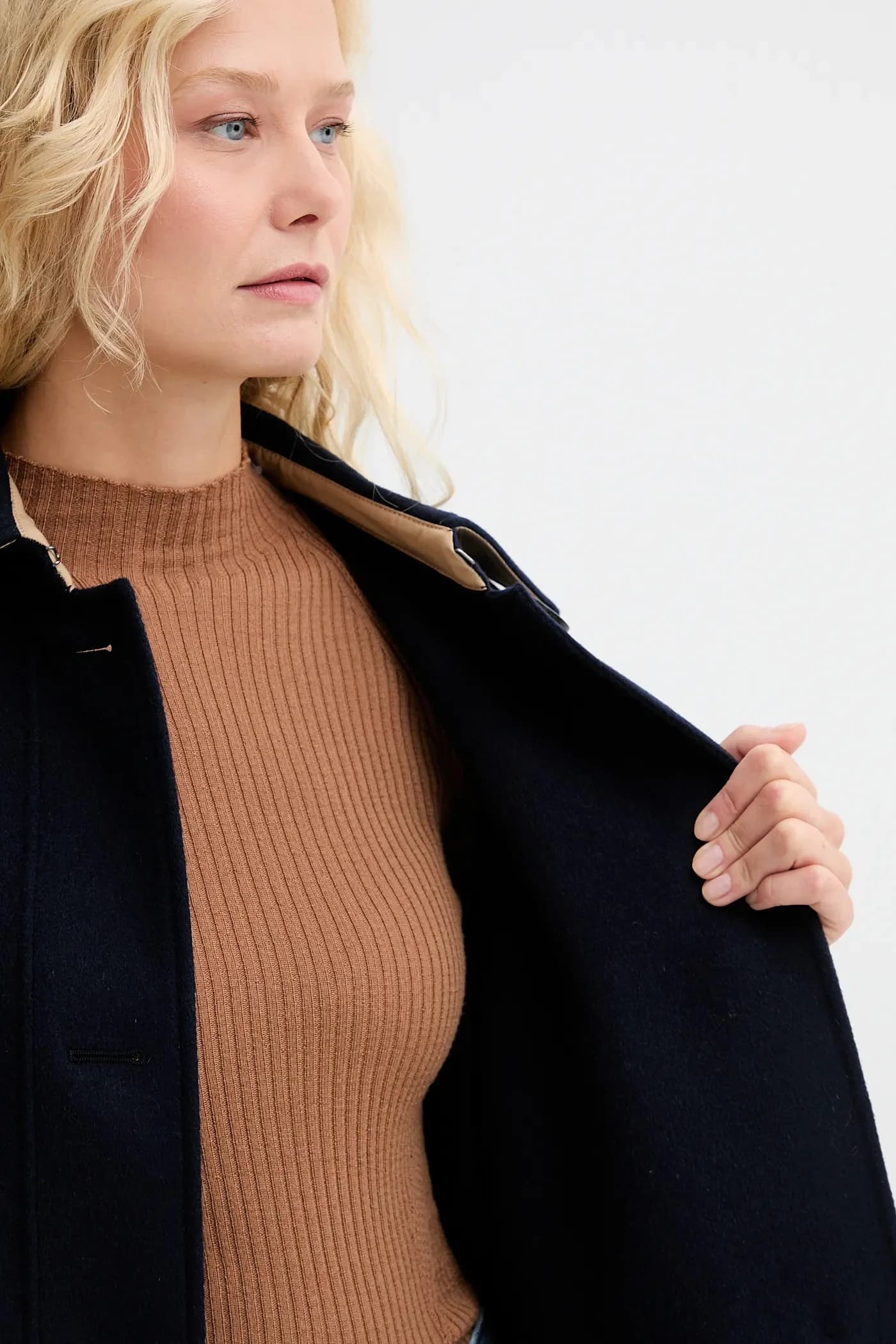 Пальто из шерсти RUFO - фото 6