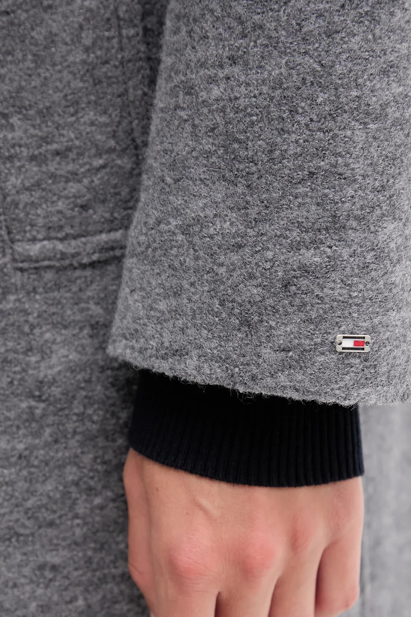 Пальто с добавлением шерсти - фото 6