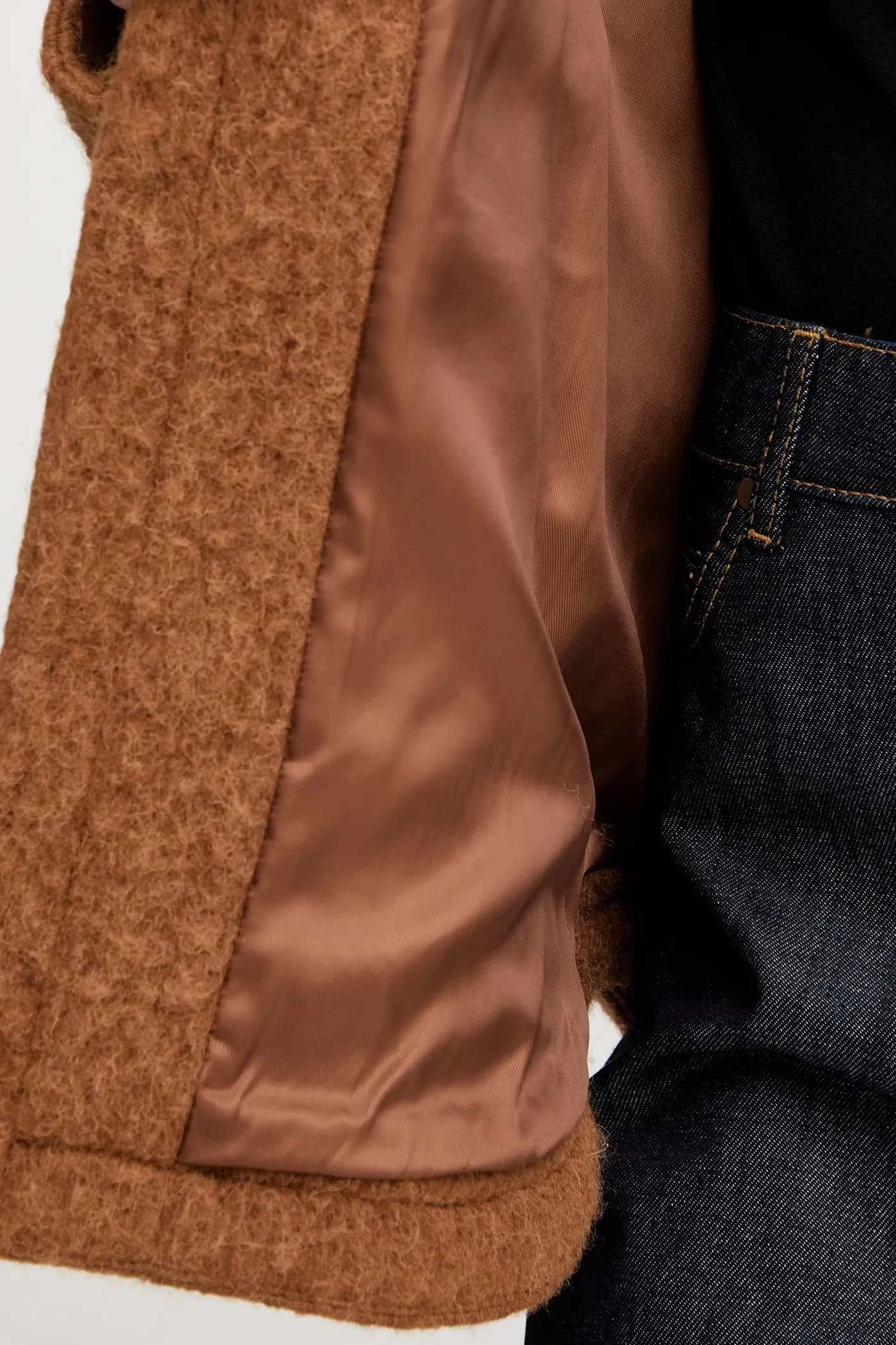 Пальто с добавлением шерсти - фото 6