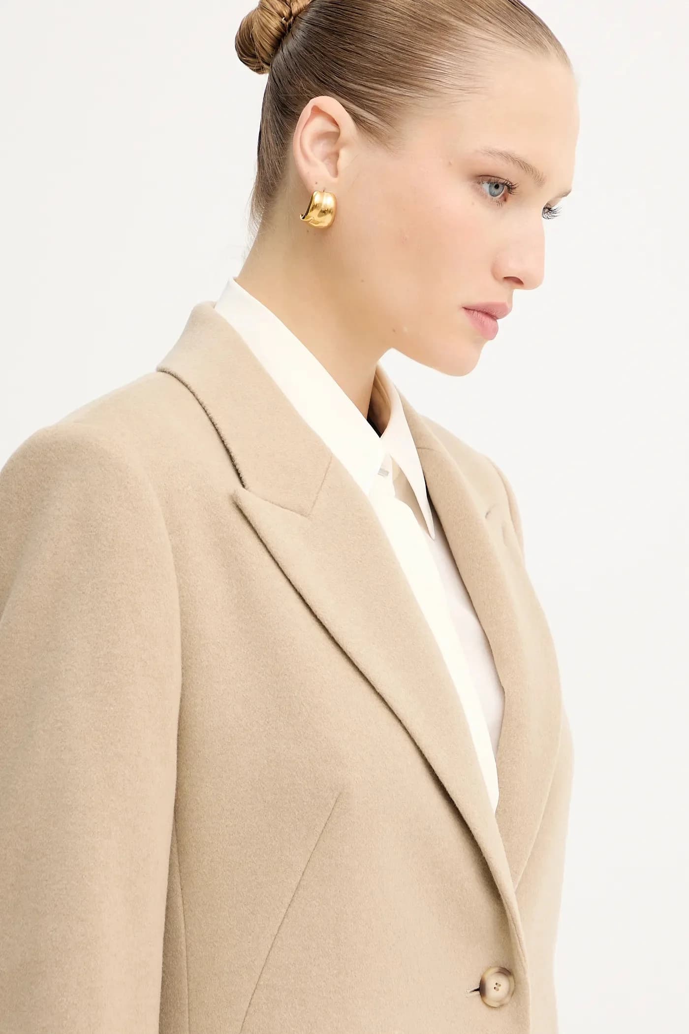 Шерстяное пальто Classin - фото 4