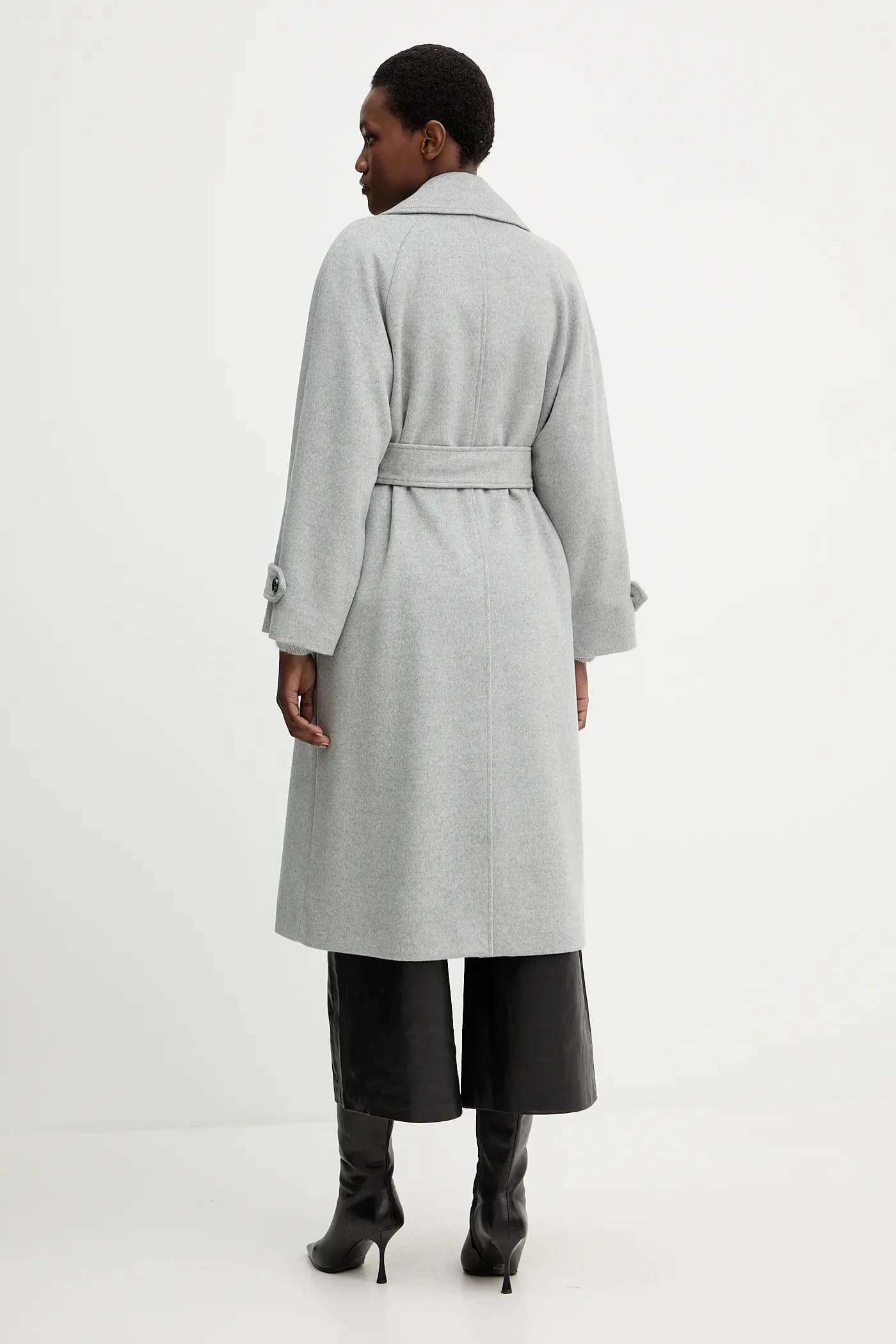 Шерстяное пальто - фото 3