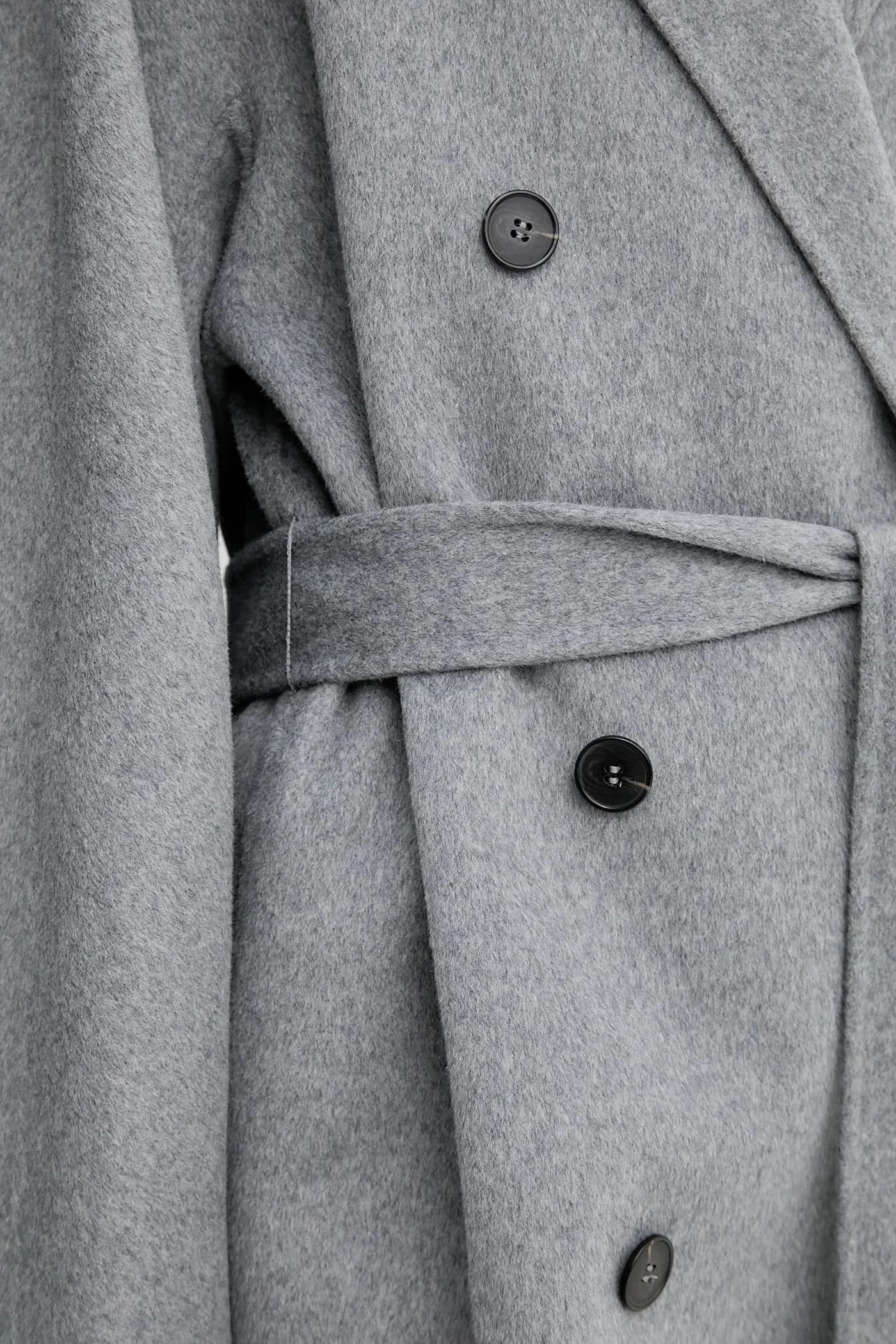 Шерстяное пальто - фото 6