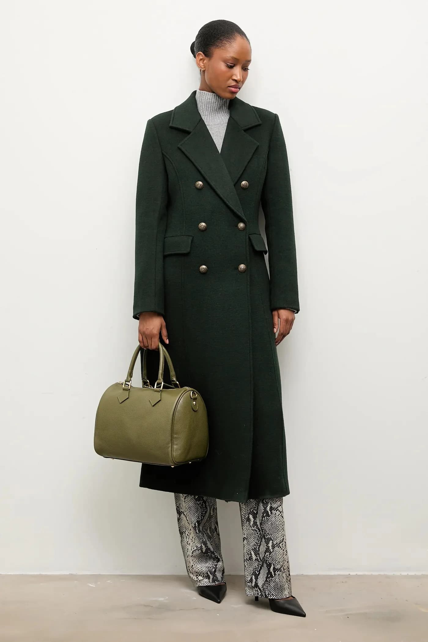 Шерстяное пальто - фото 2