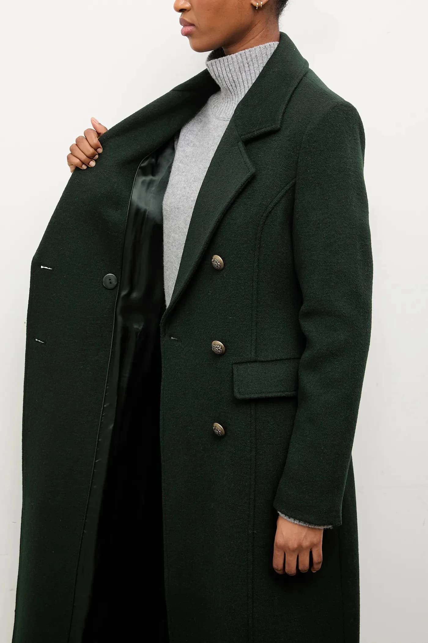 Шерстяное пальто - фото 8