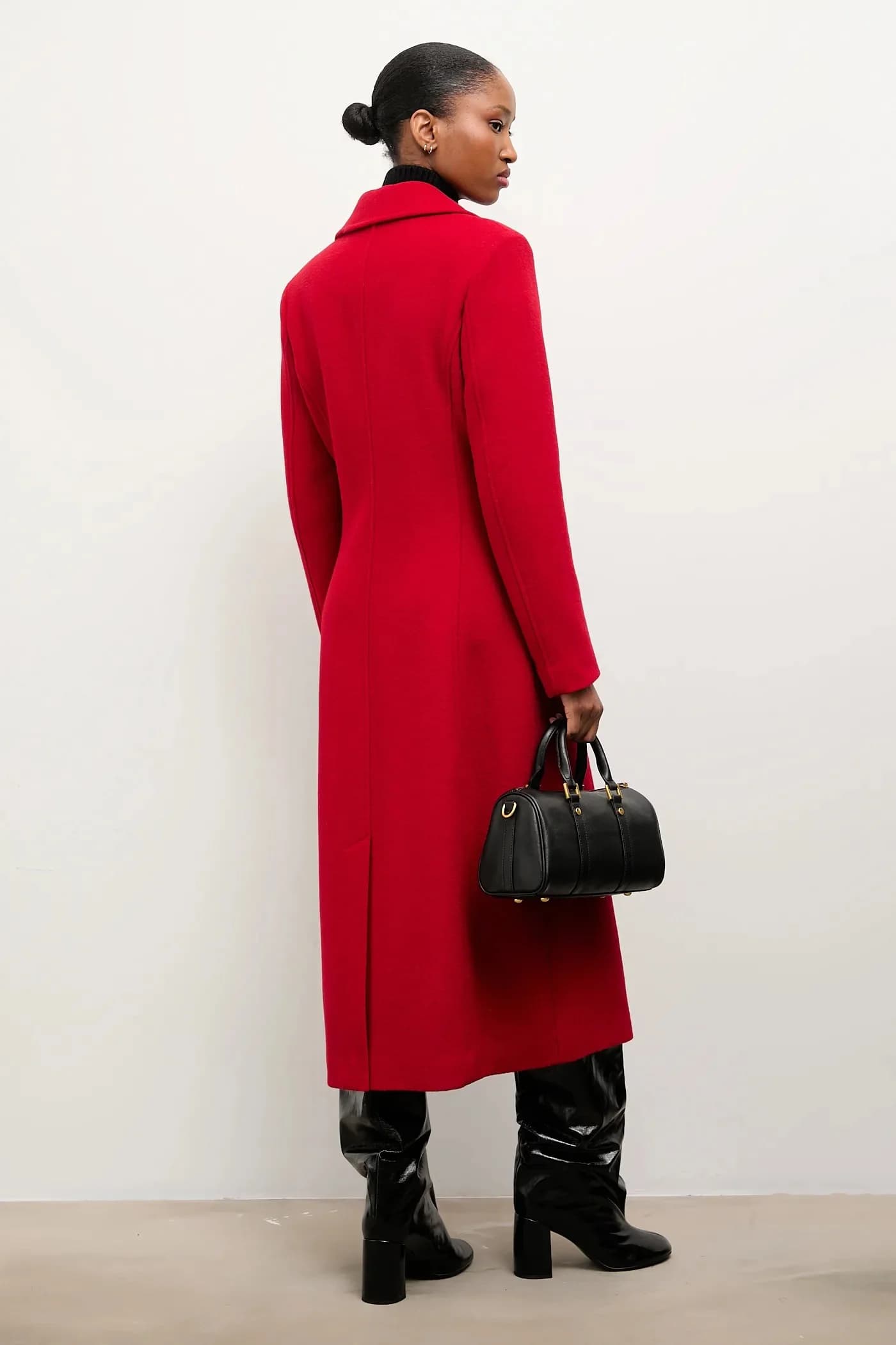 Шерстяное пальто - фото 4