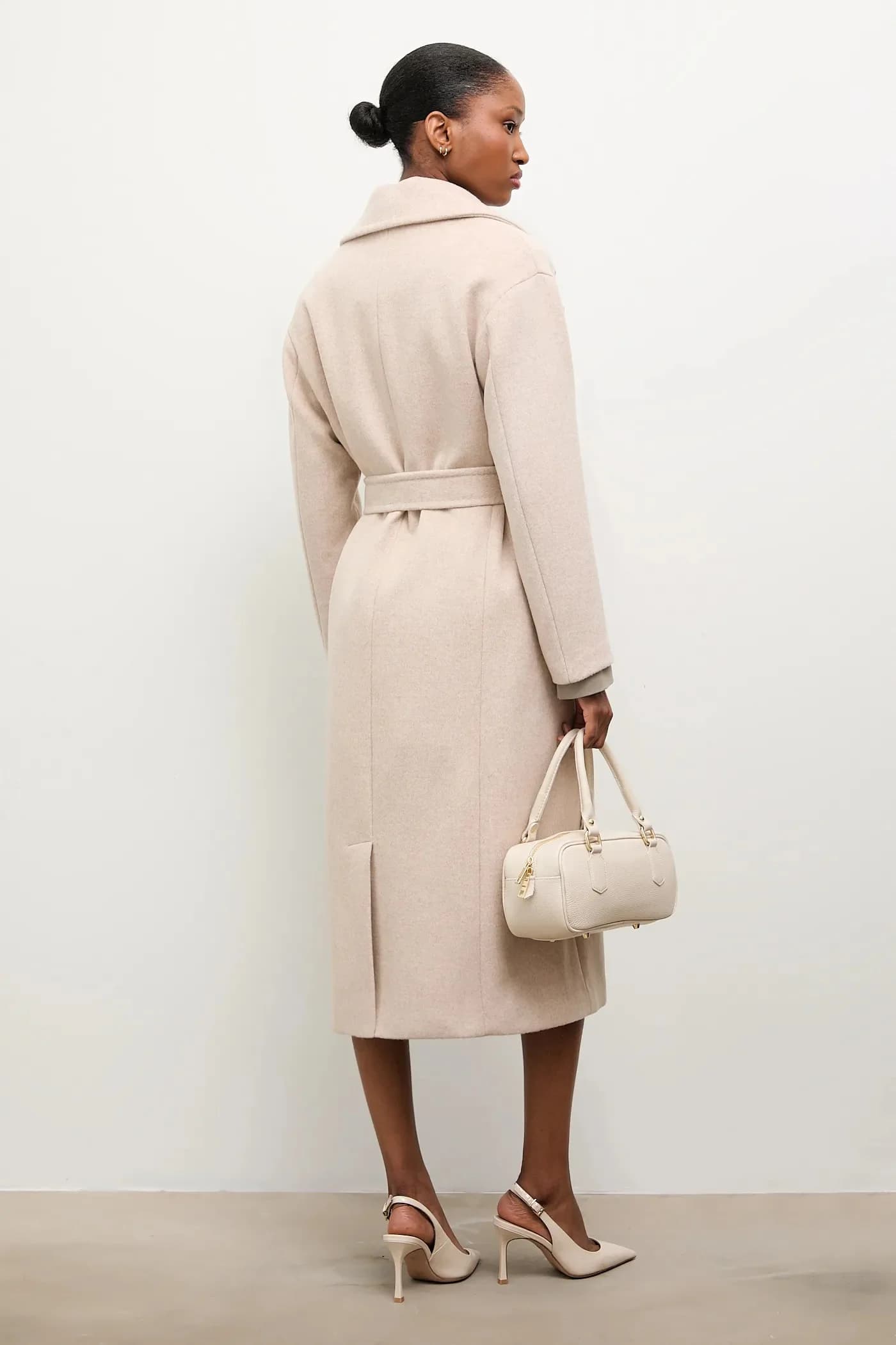 Шерстяное пальто - фото 3