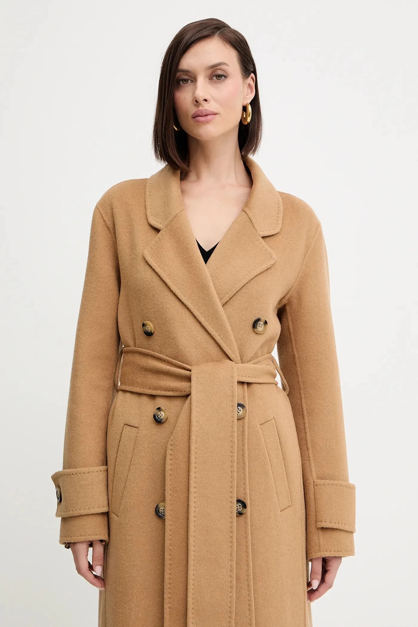 Шерстяное пальто - фото 4