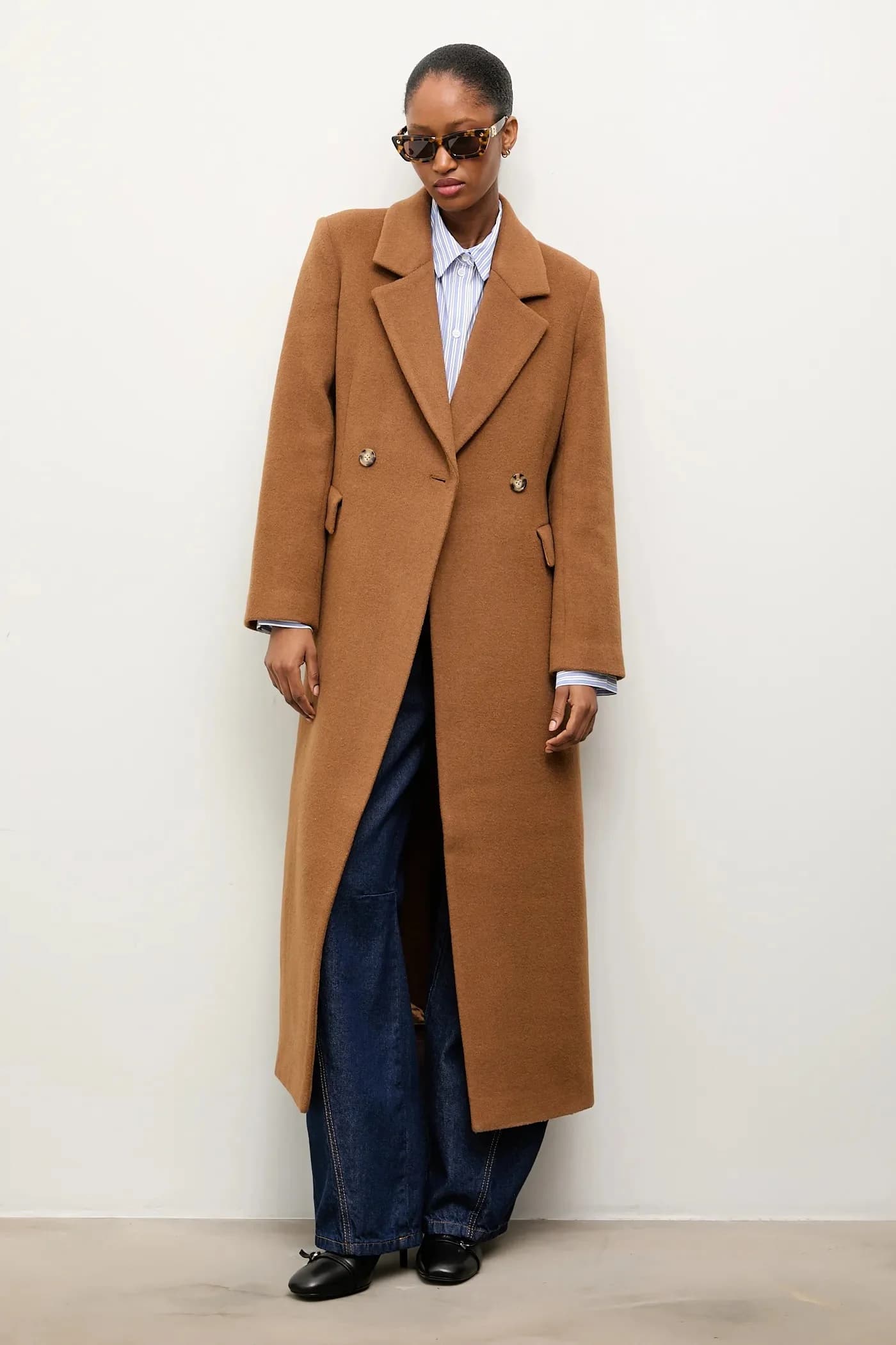 Шерстяное пальто