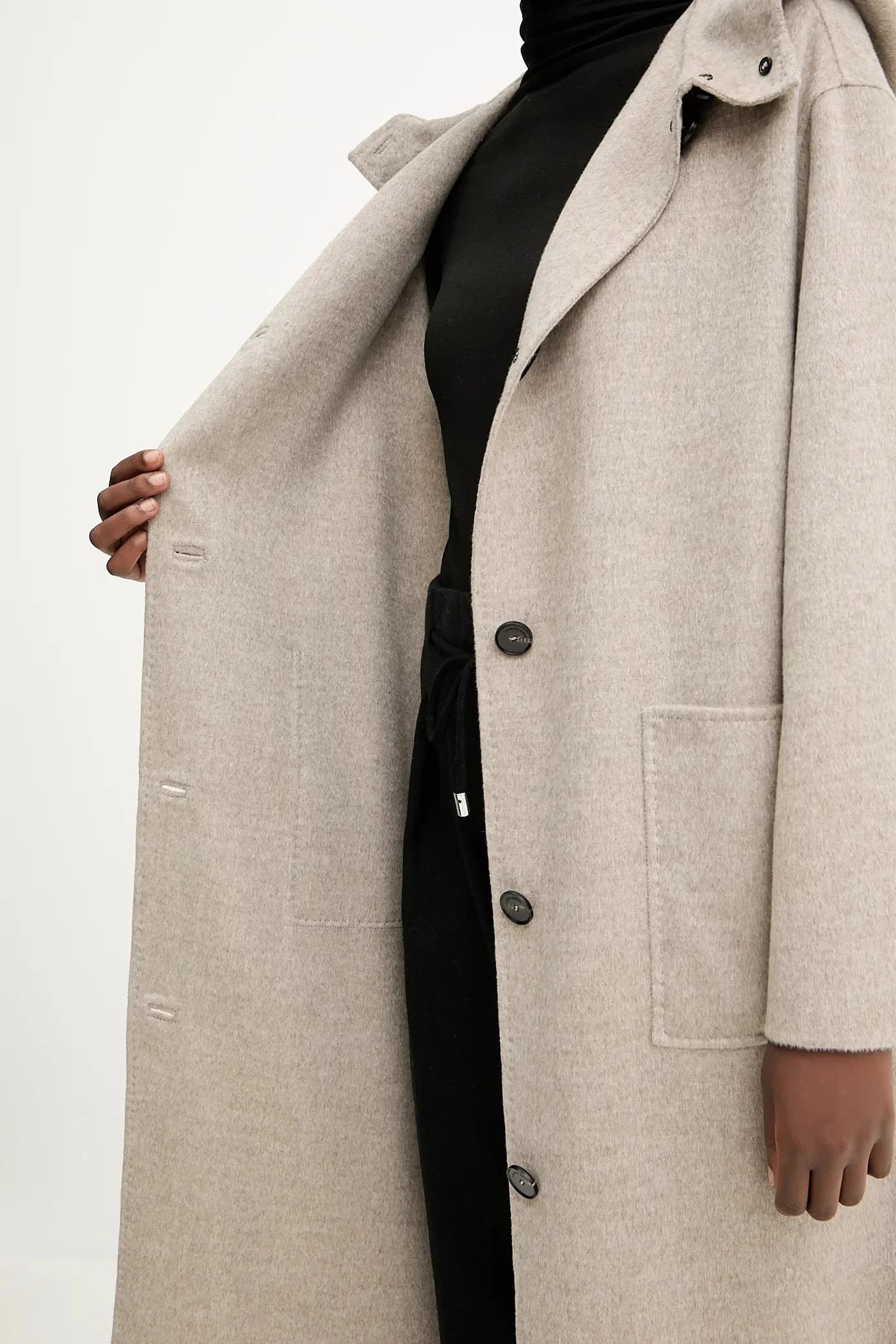 Шерстяное пальто - фото 6