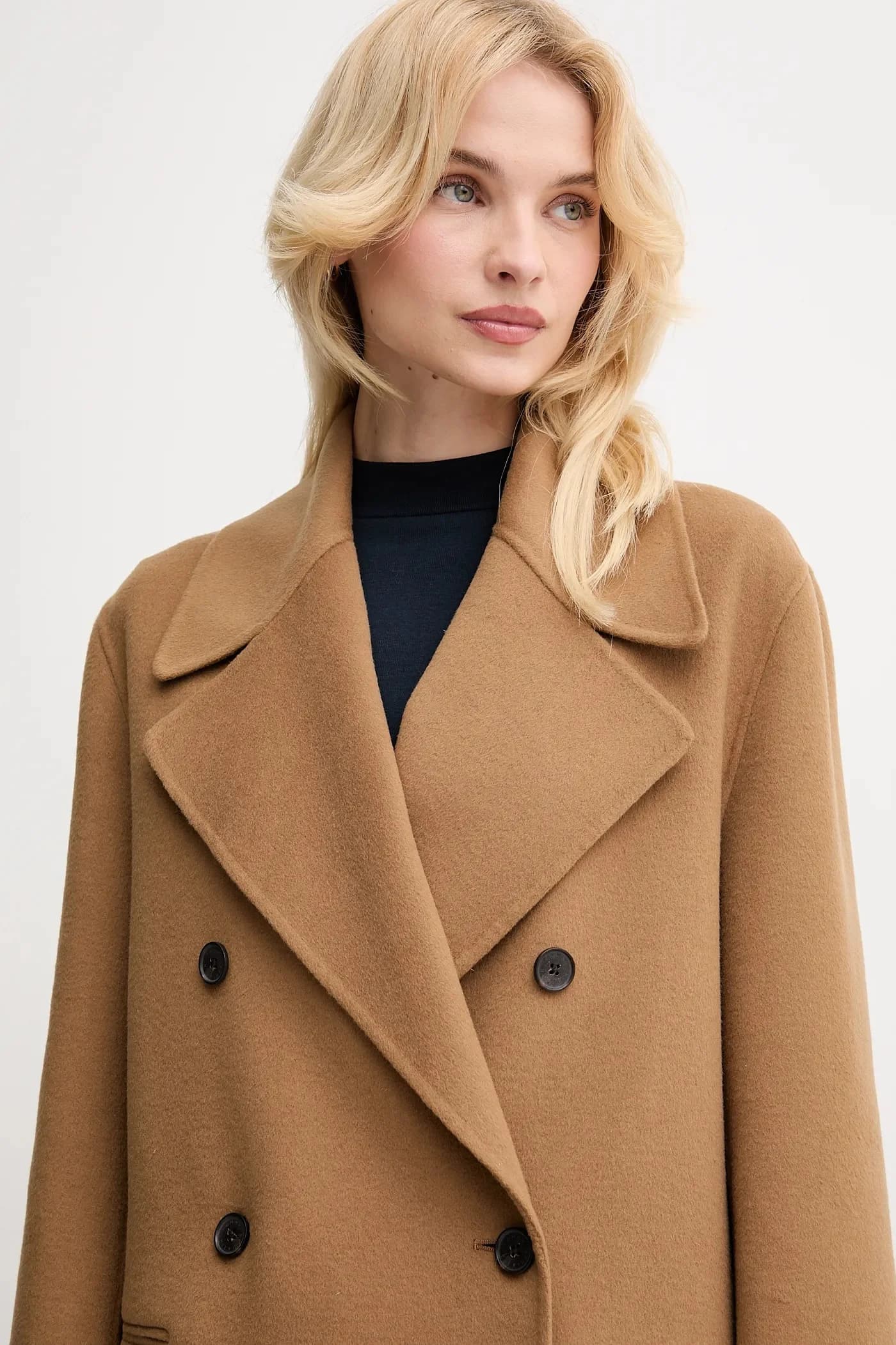 Шерстяное пальто - фото 4