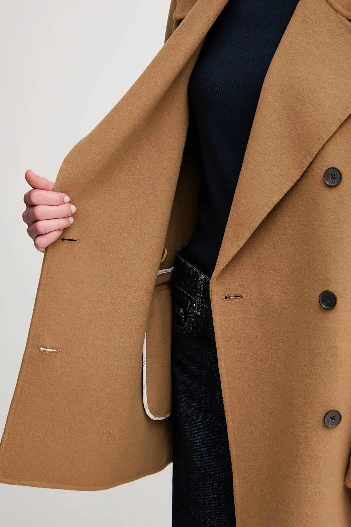 Шерстяное пальто - фото 6