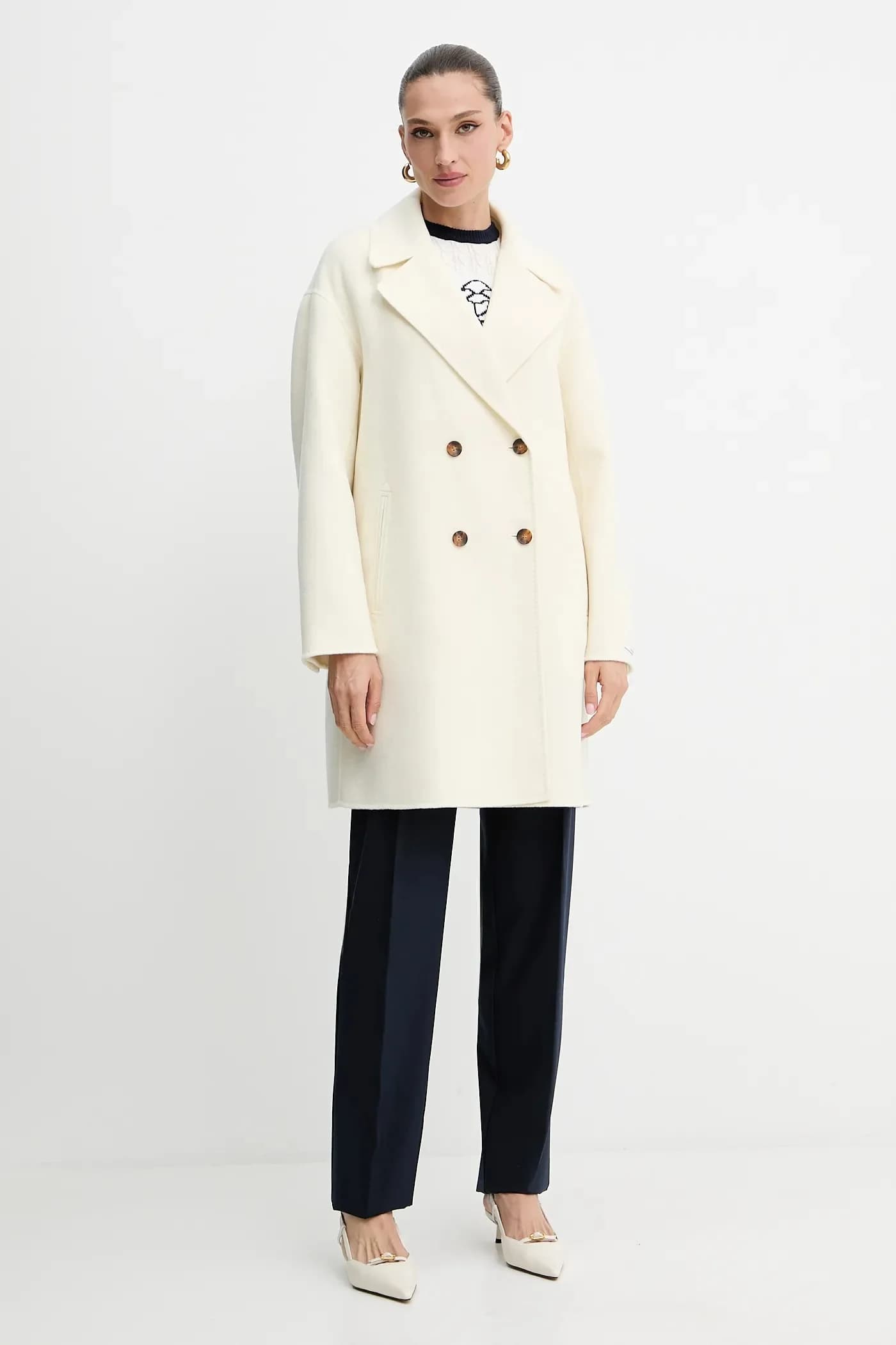 Шерстяное пальто - фото 2