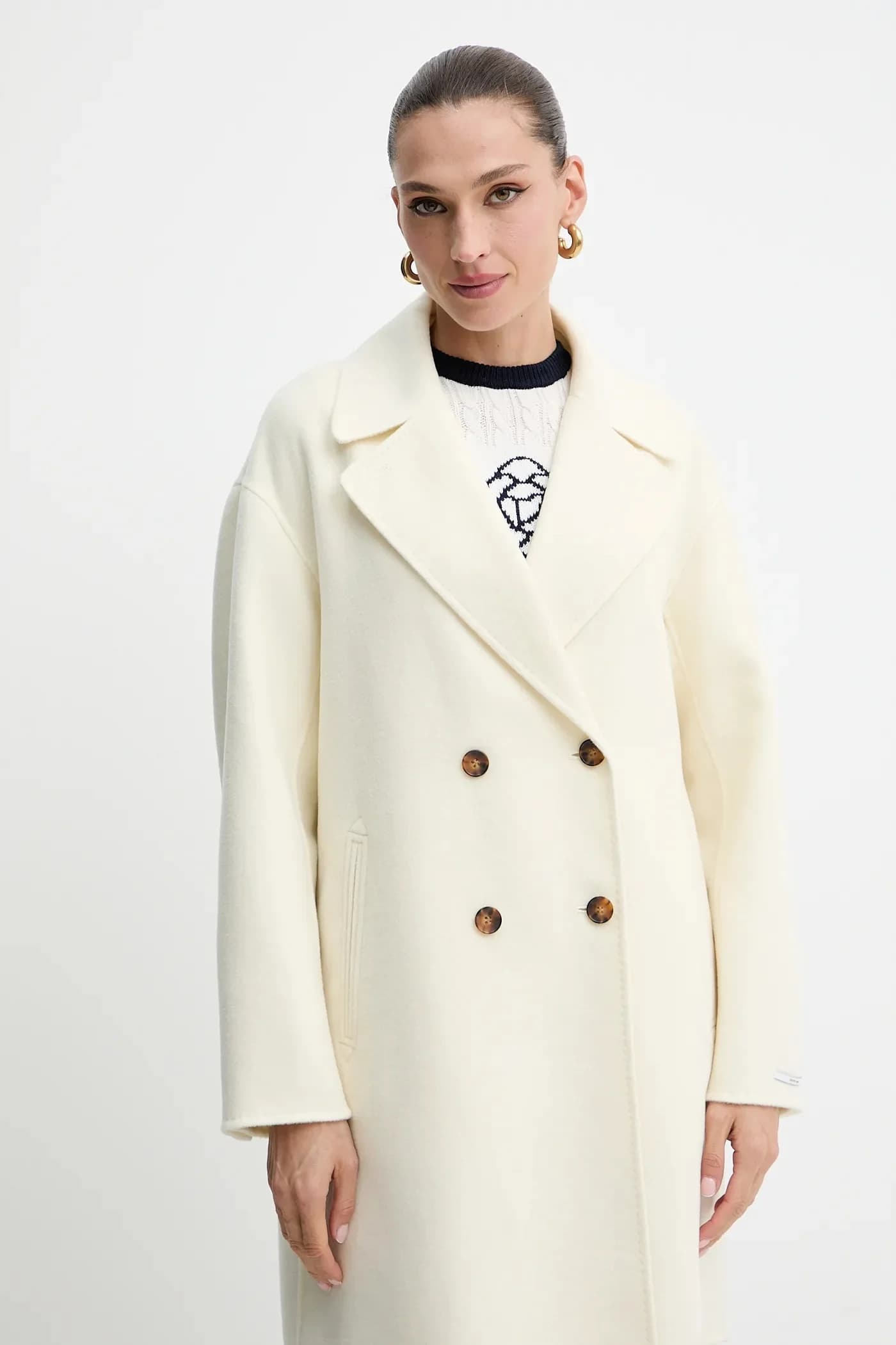 Шерстяное пальто - фото 4