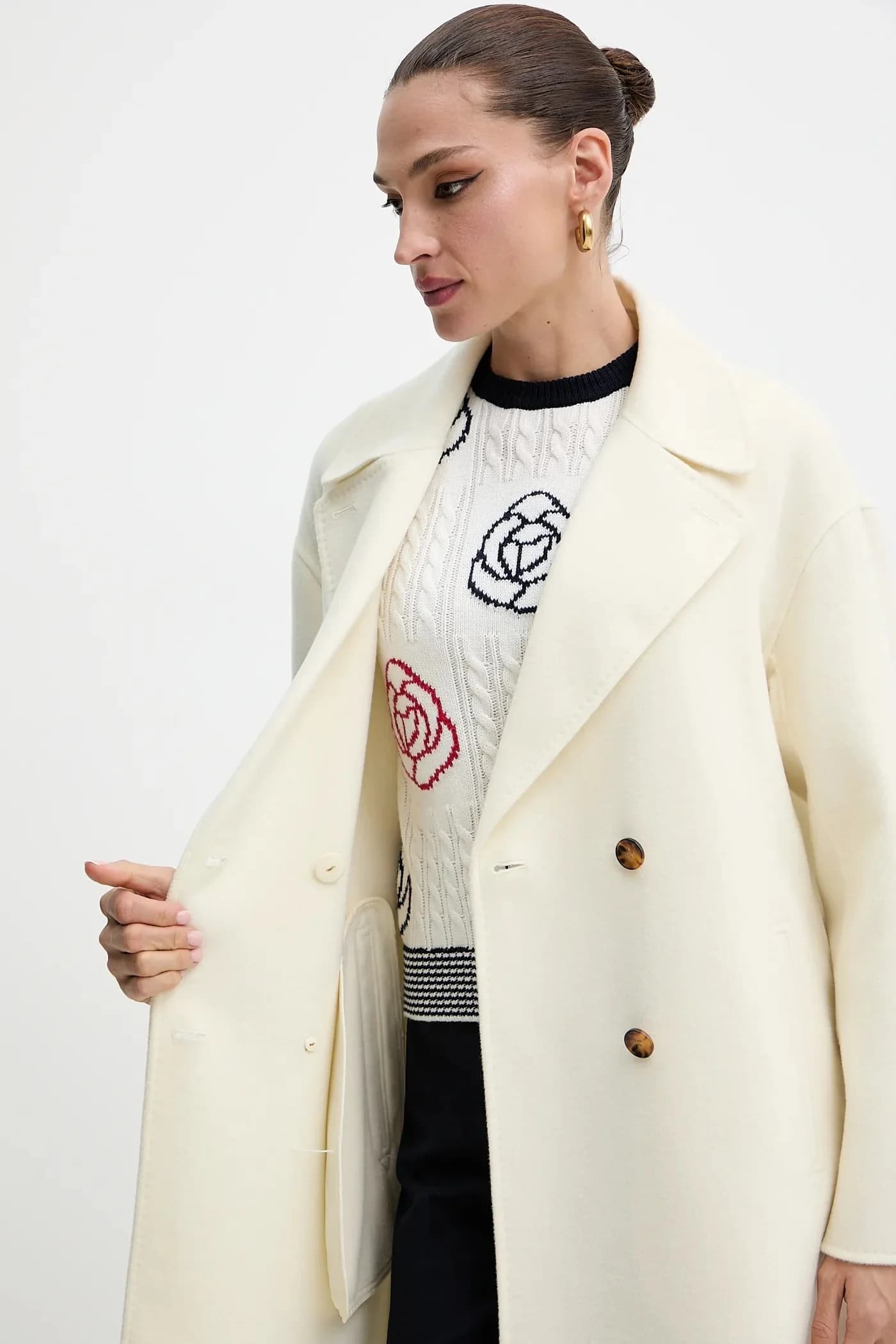 Шерстяное пальто - фото 7