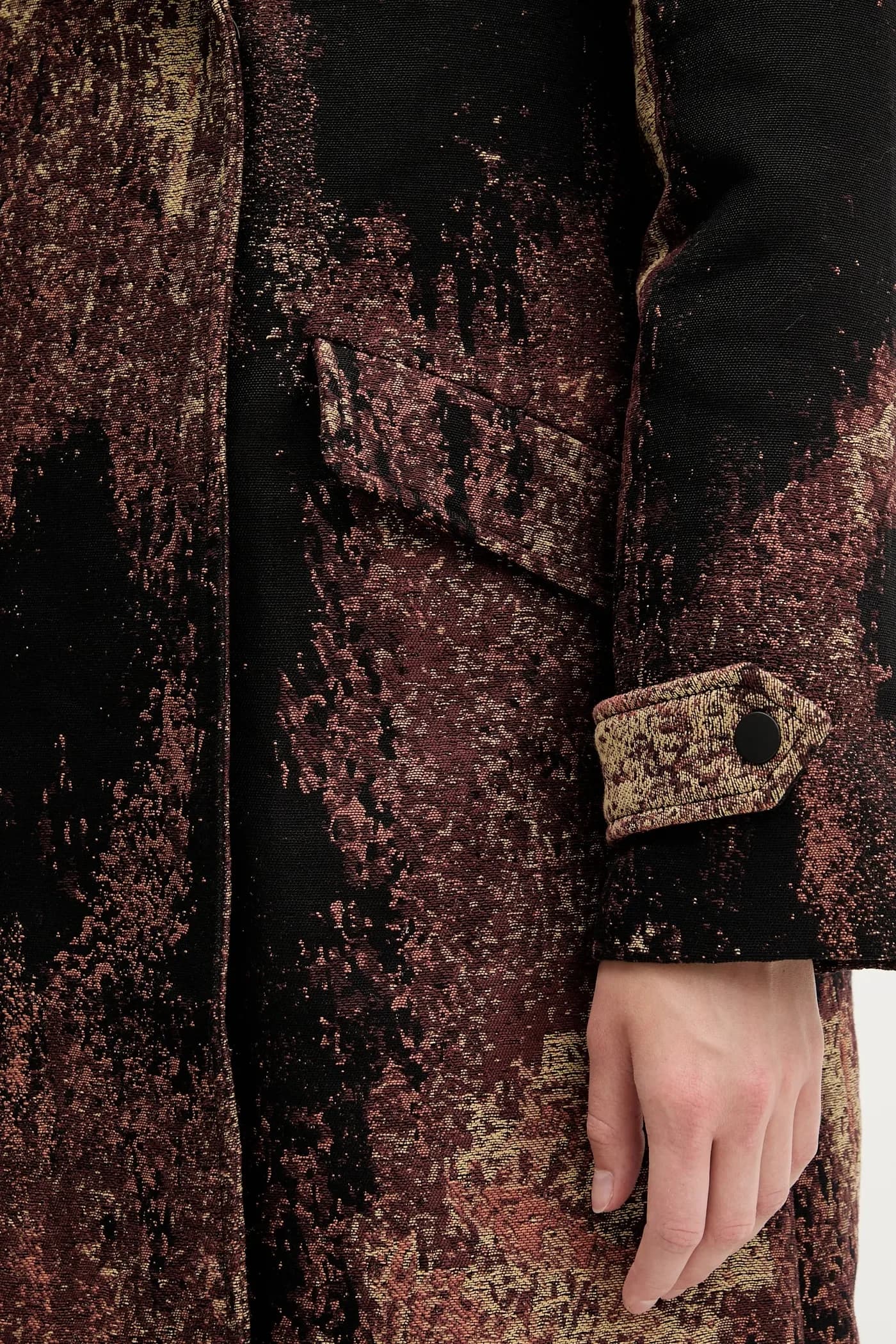 Пальто из матового лака - фото 6