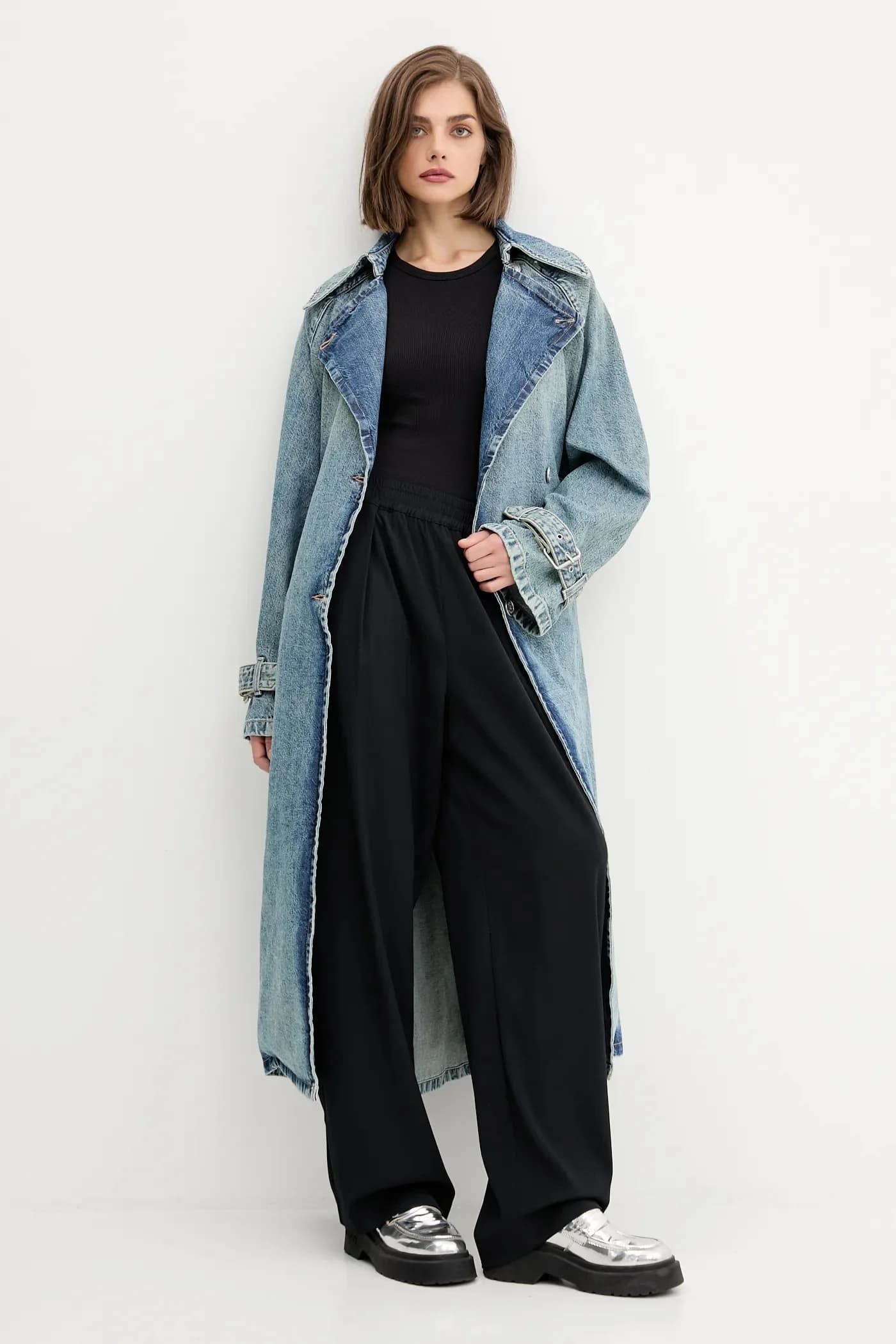 джинсовое пальто Garena_2_B - фото 2