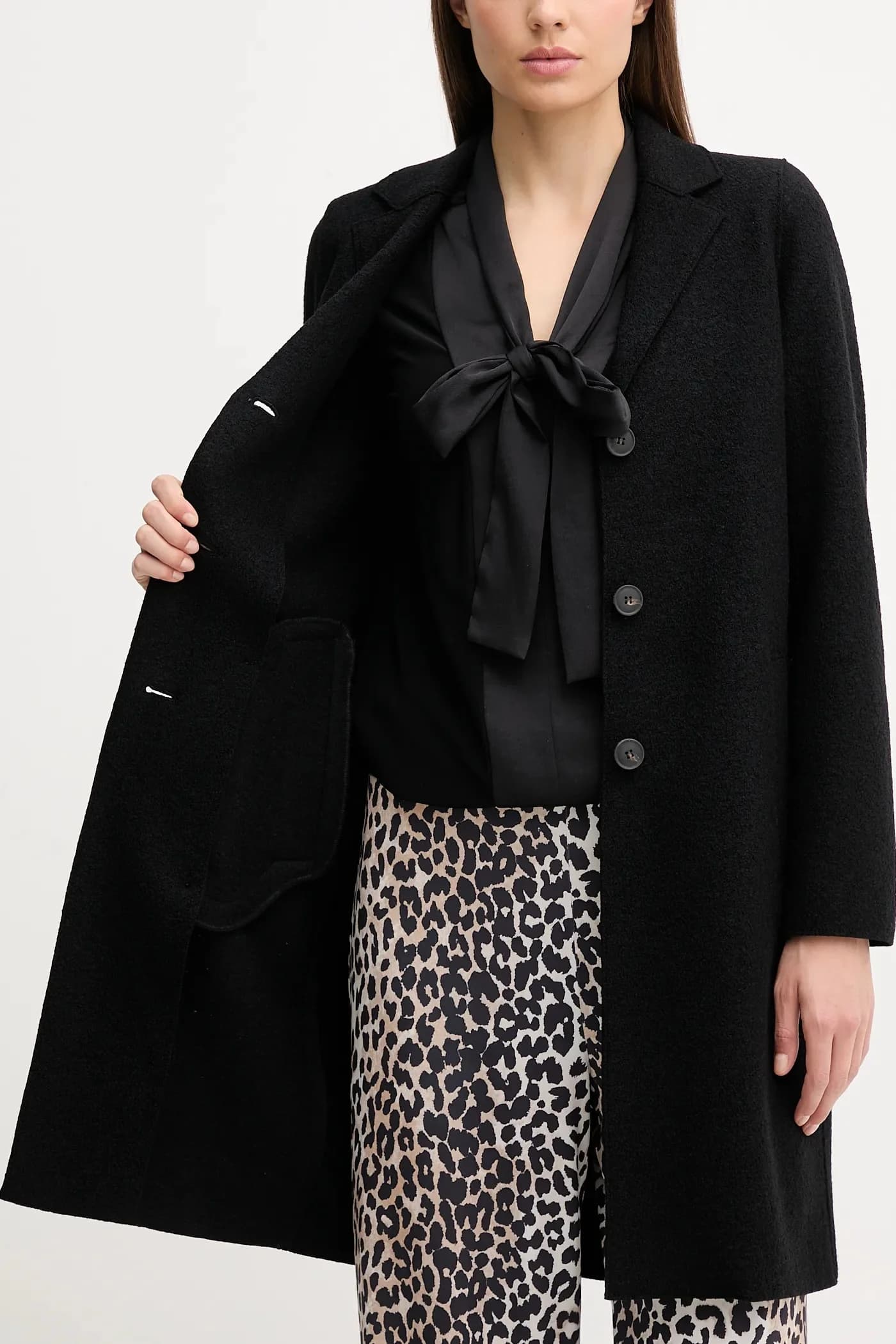 Шерстяное пальто - фото 6