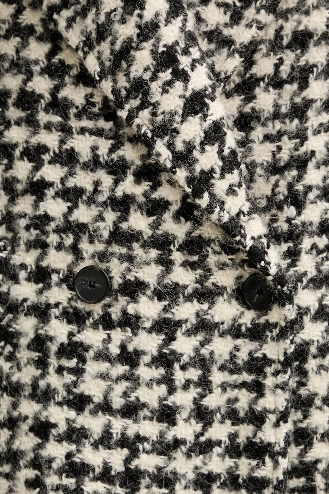 Пальто из смесовой шерсти - фото 4