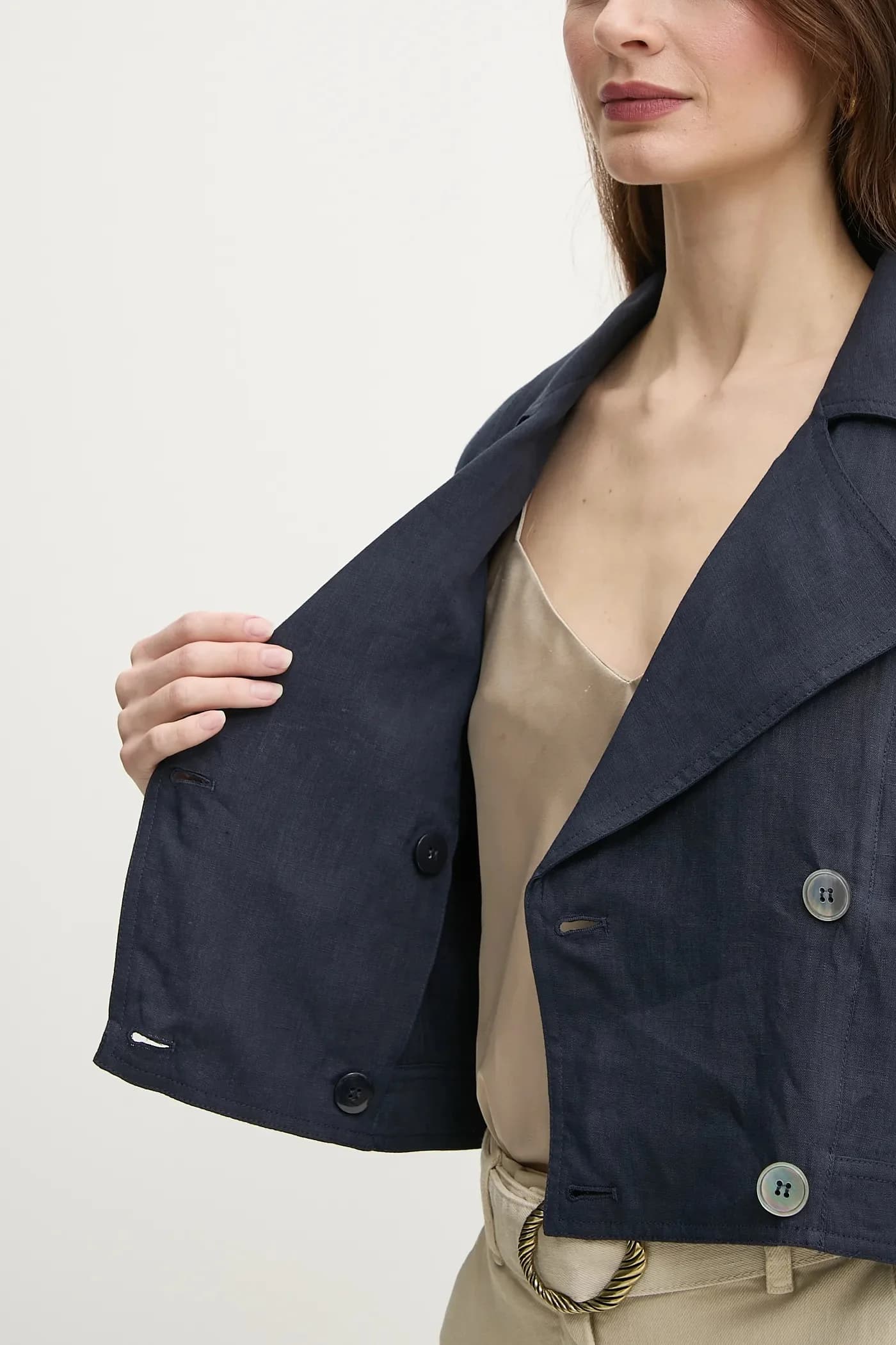 ФЛАВИО льняное пальто - фото 6