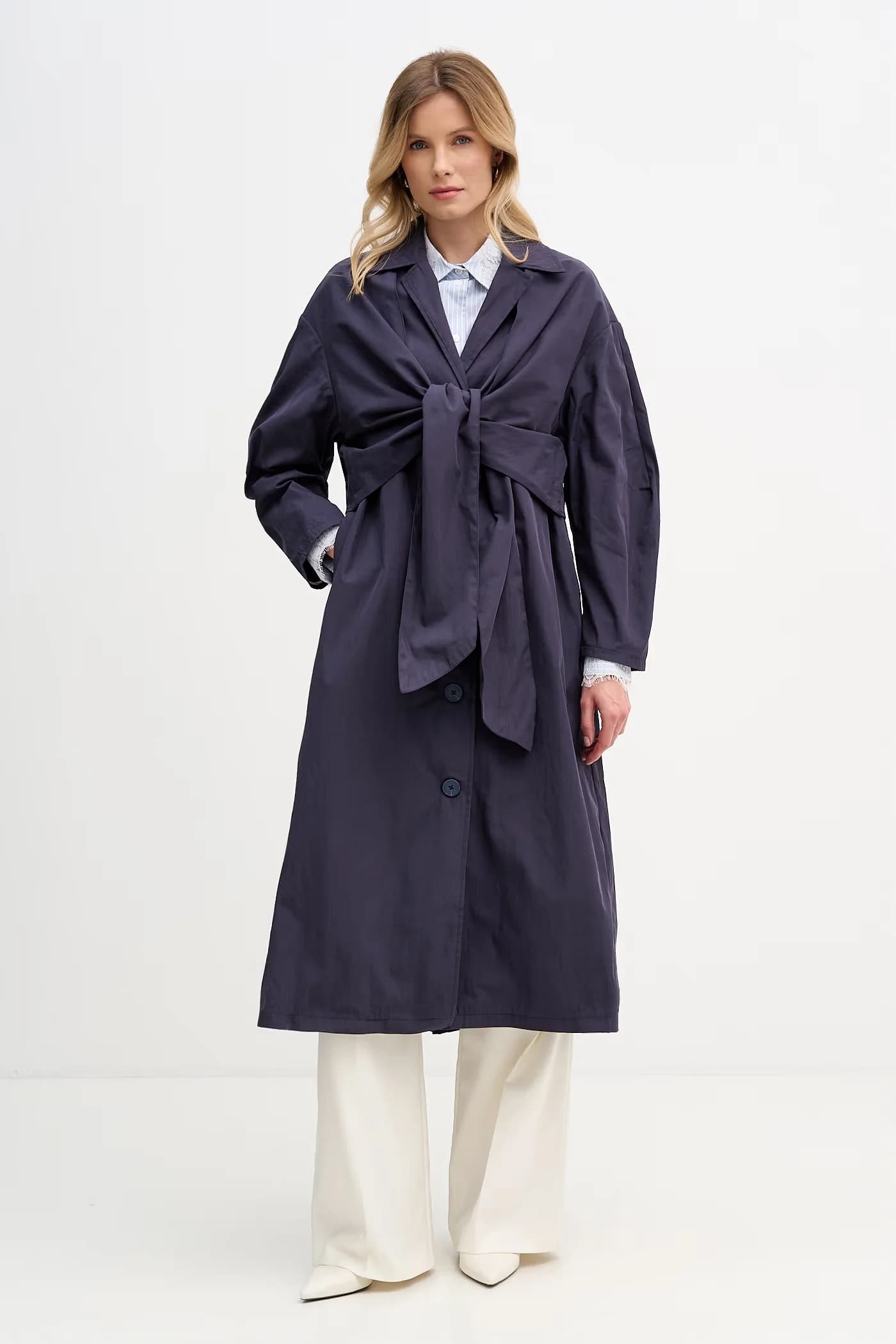 Женский тренч