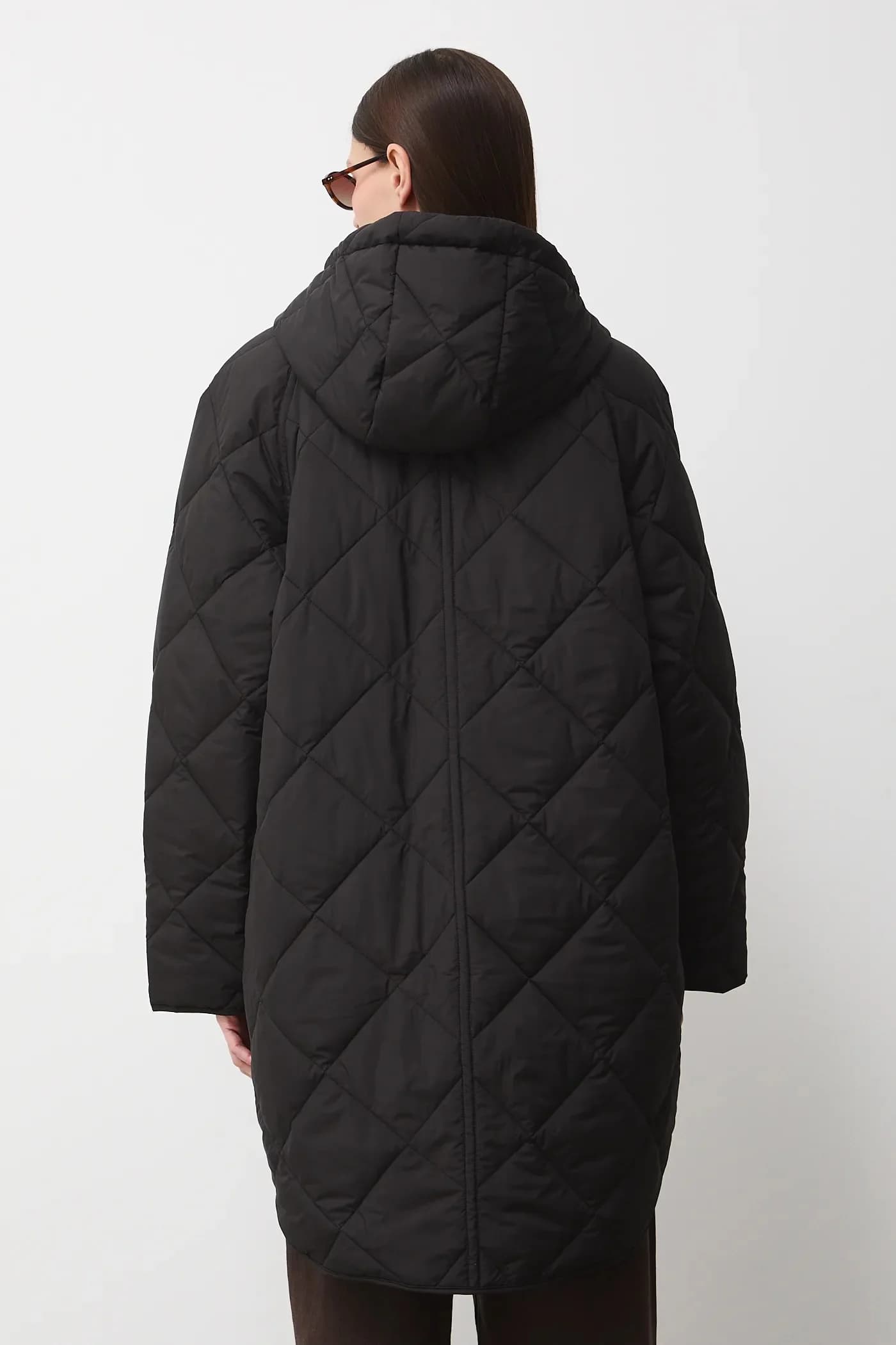 Женское стеганое пальто - фото 3