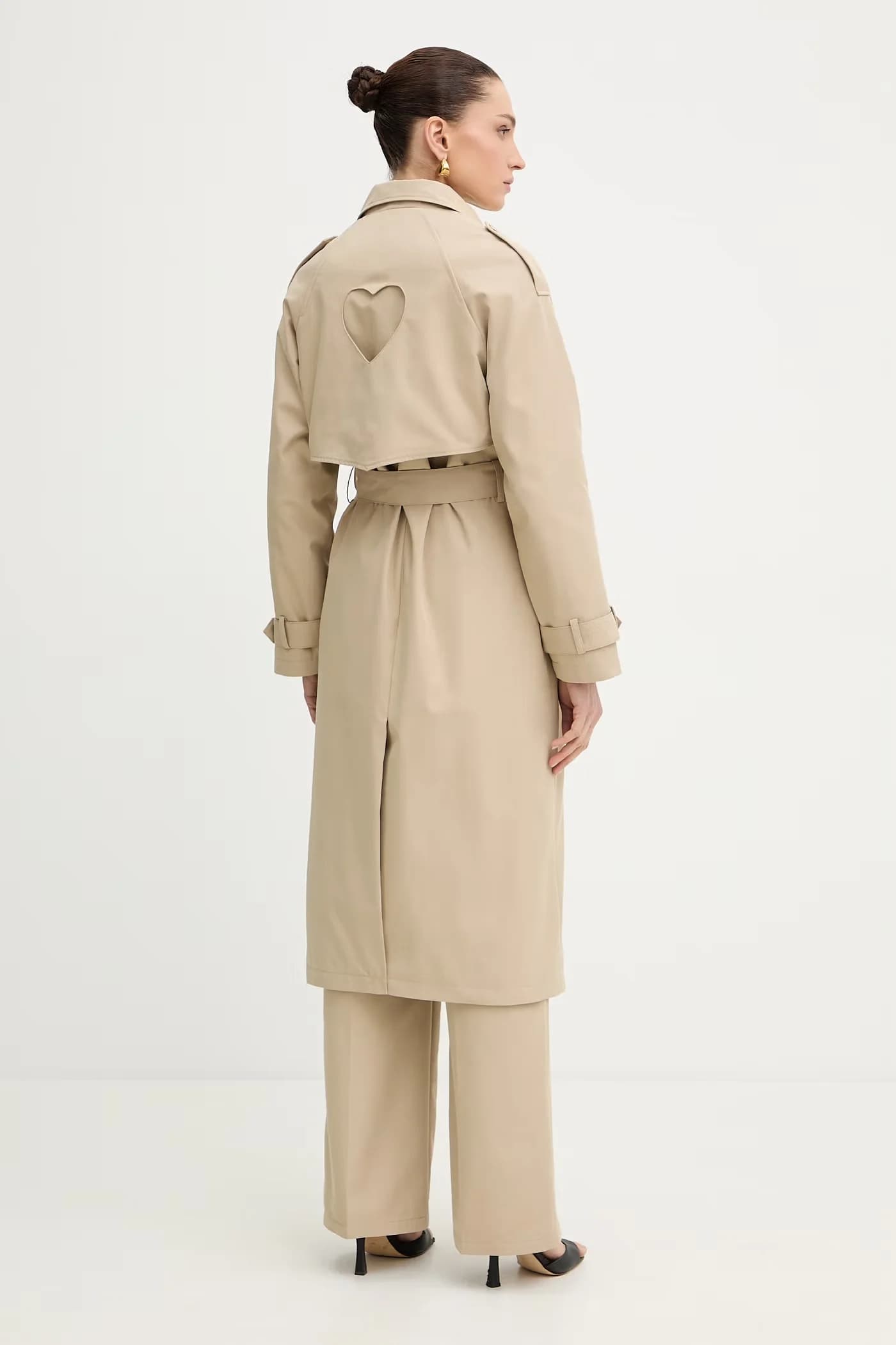 SPEGIOM женский тренч из хлопка - фото 3