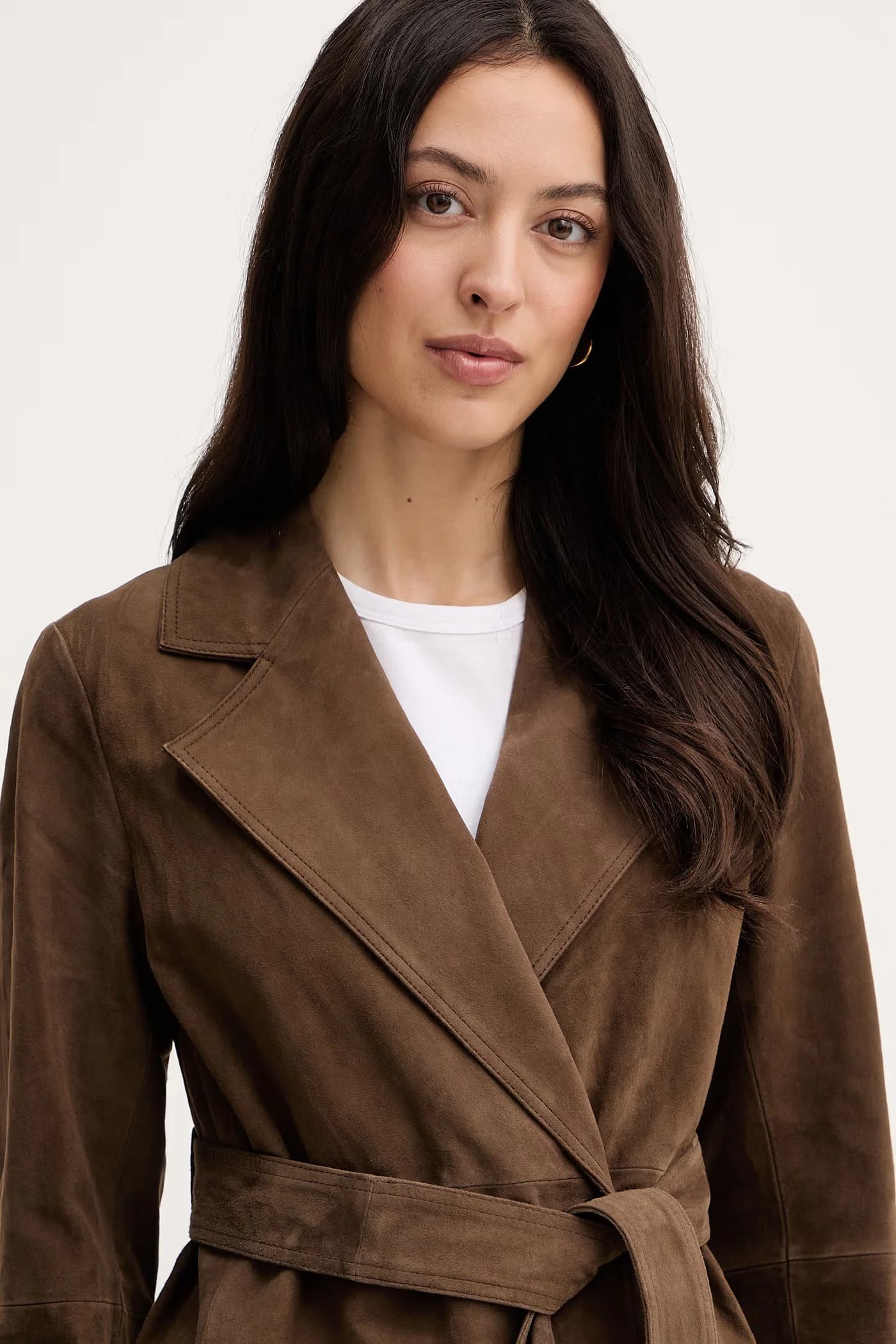 OBLARE замшевое пальто - фото 4