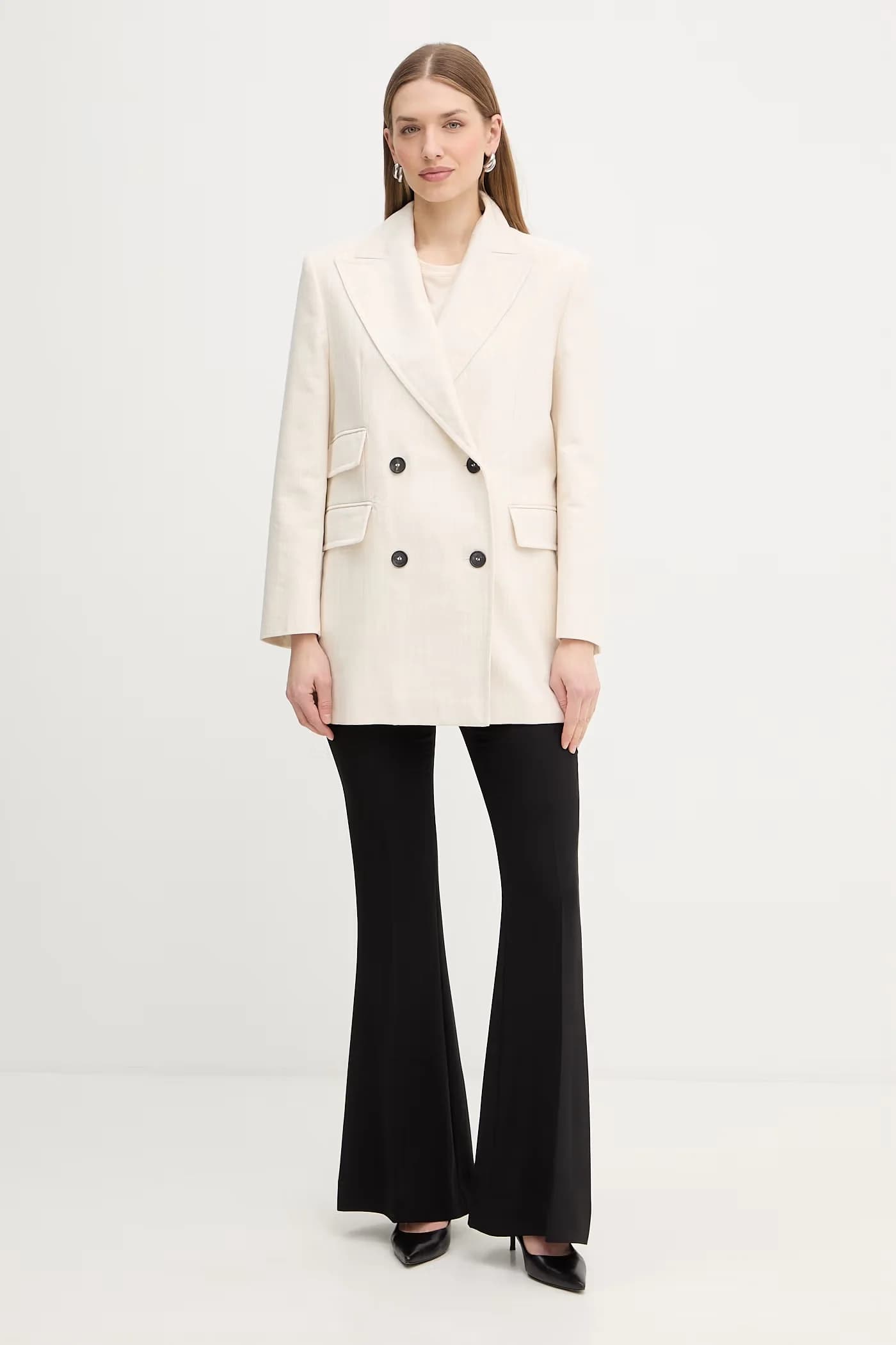 Пальто из шерсти MCOREFOLO - фото 2