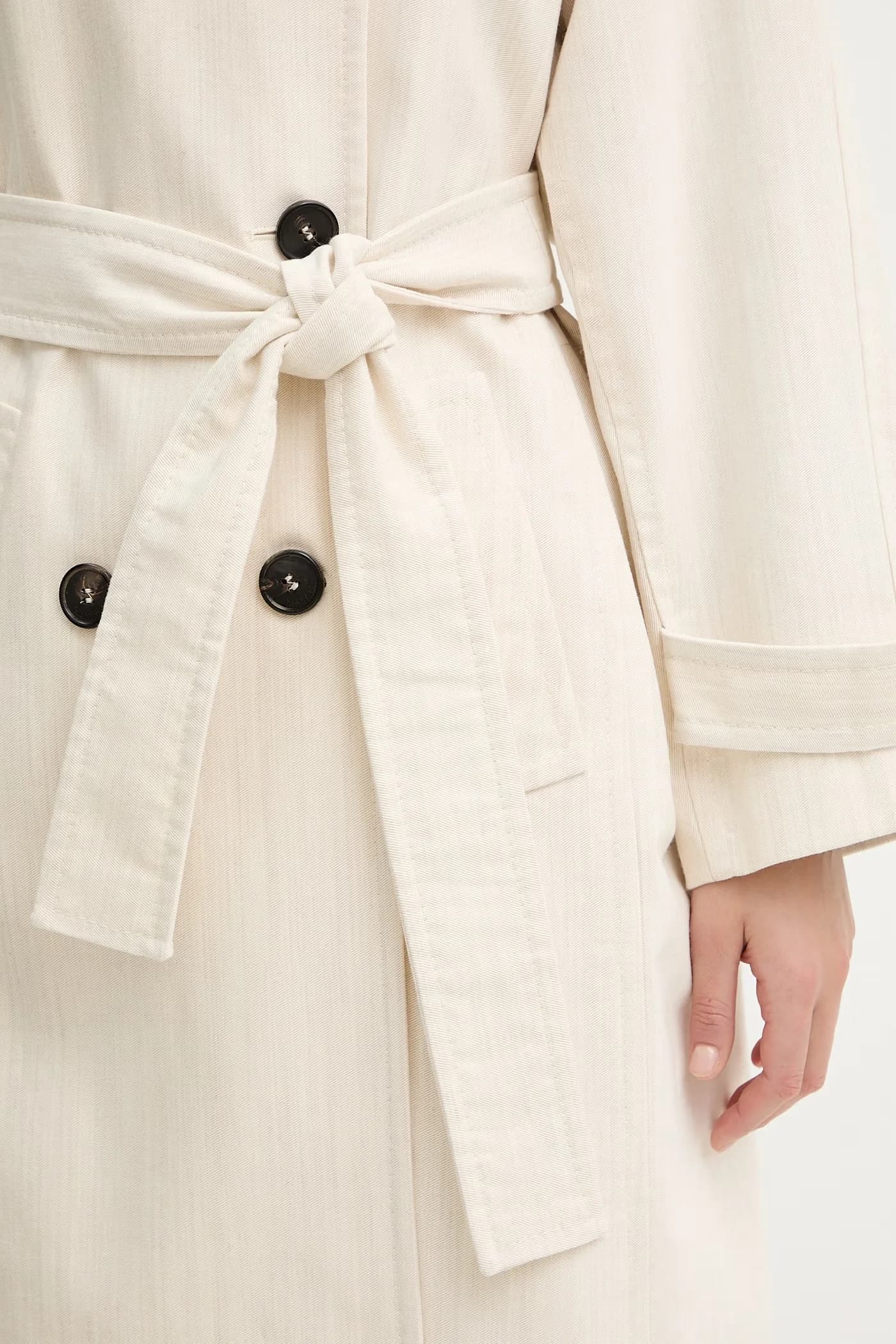 Тренч из шерсти MCOBAFFO - фото 6