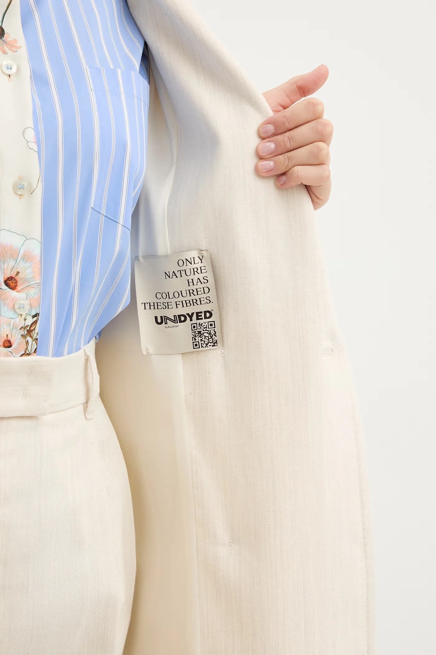 Тренч из шерсти MCOBAFFO - фото 8