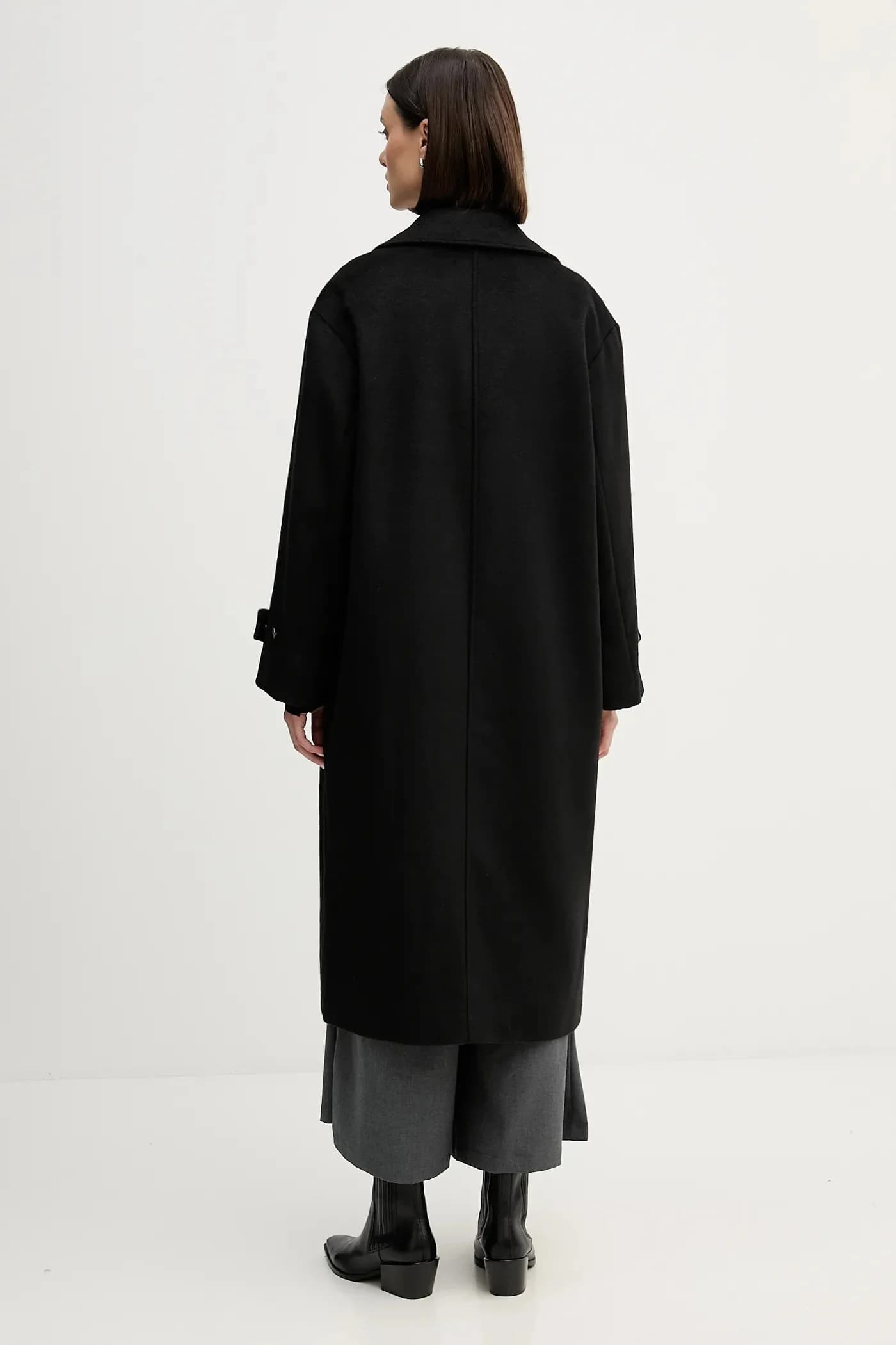 Пальто с добавлением шерсти - фото 3