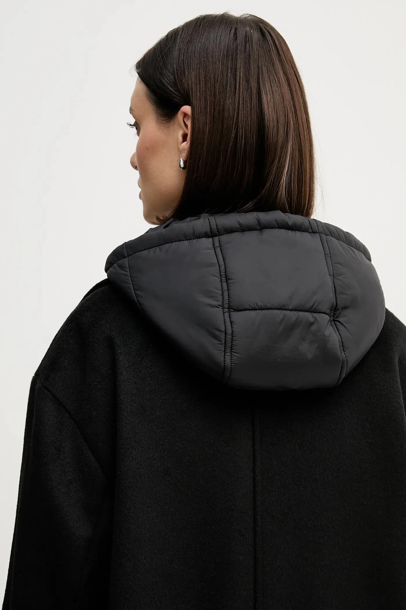 Пальто с добавлением шерсти - фото 7