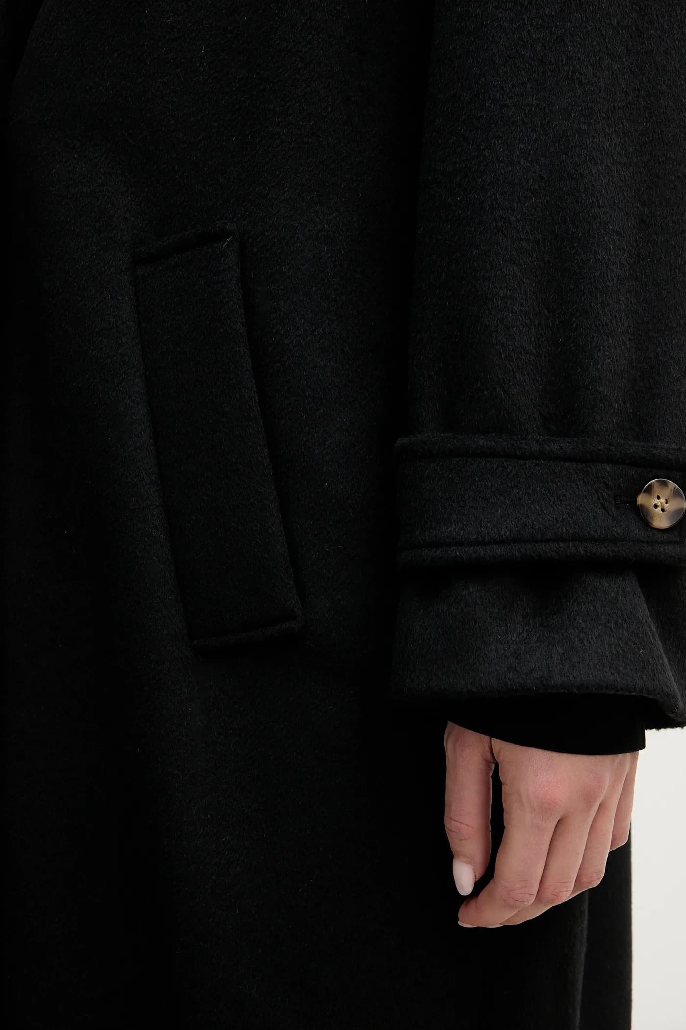 Пальто с добавлением шерсти - фото 8