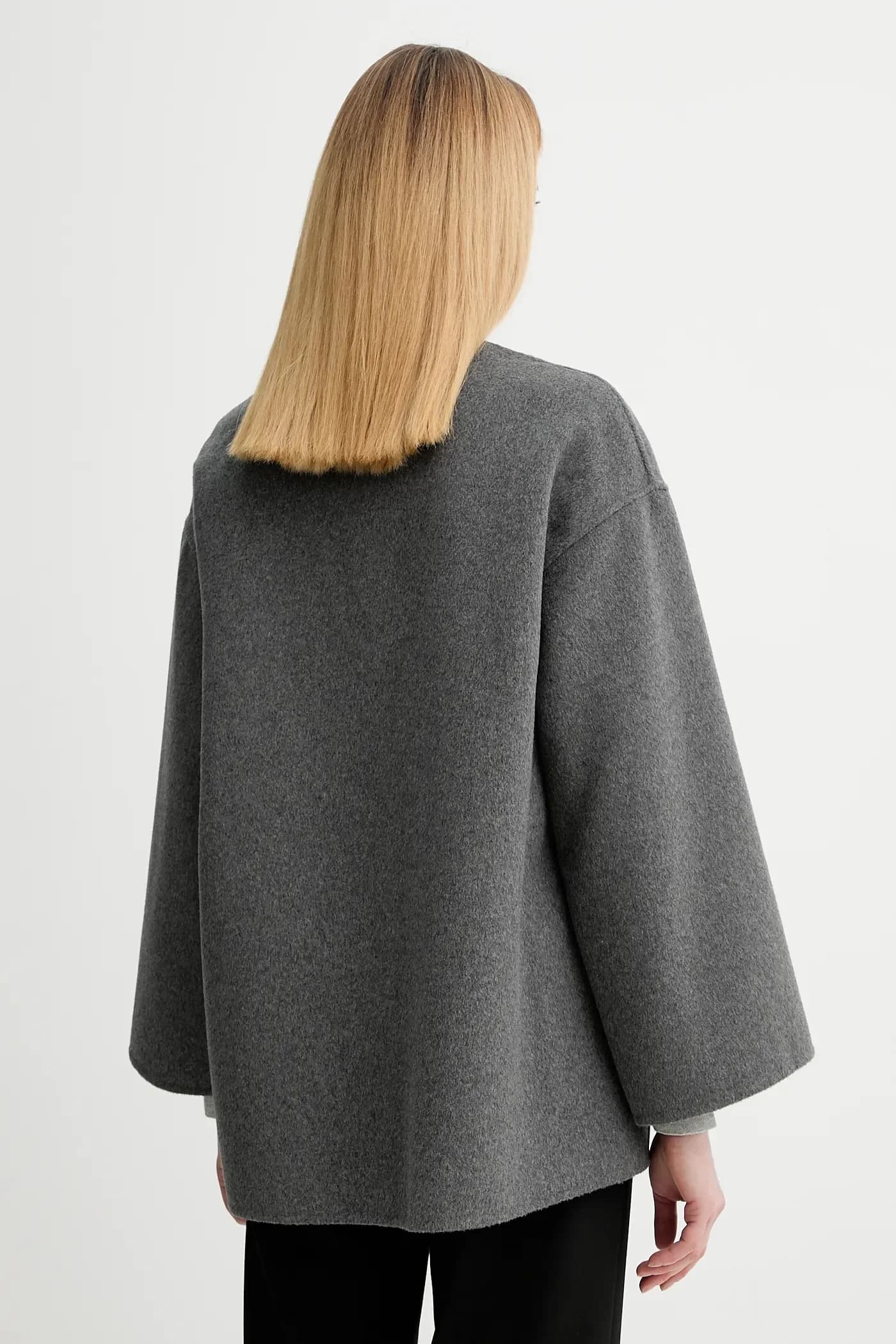 Пальто с добавлением шерсти - фото 3