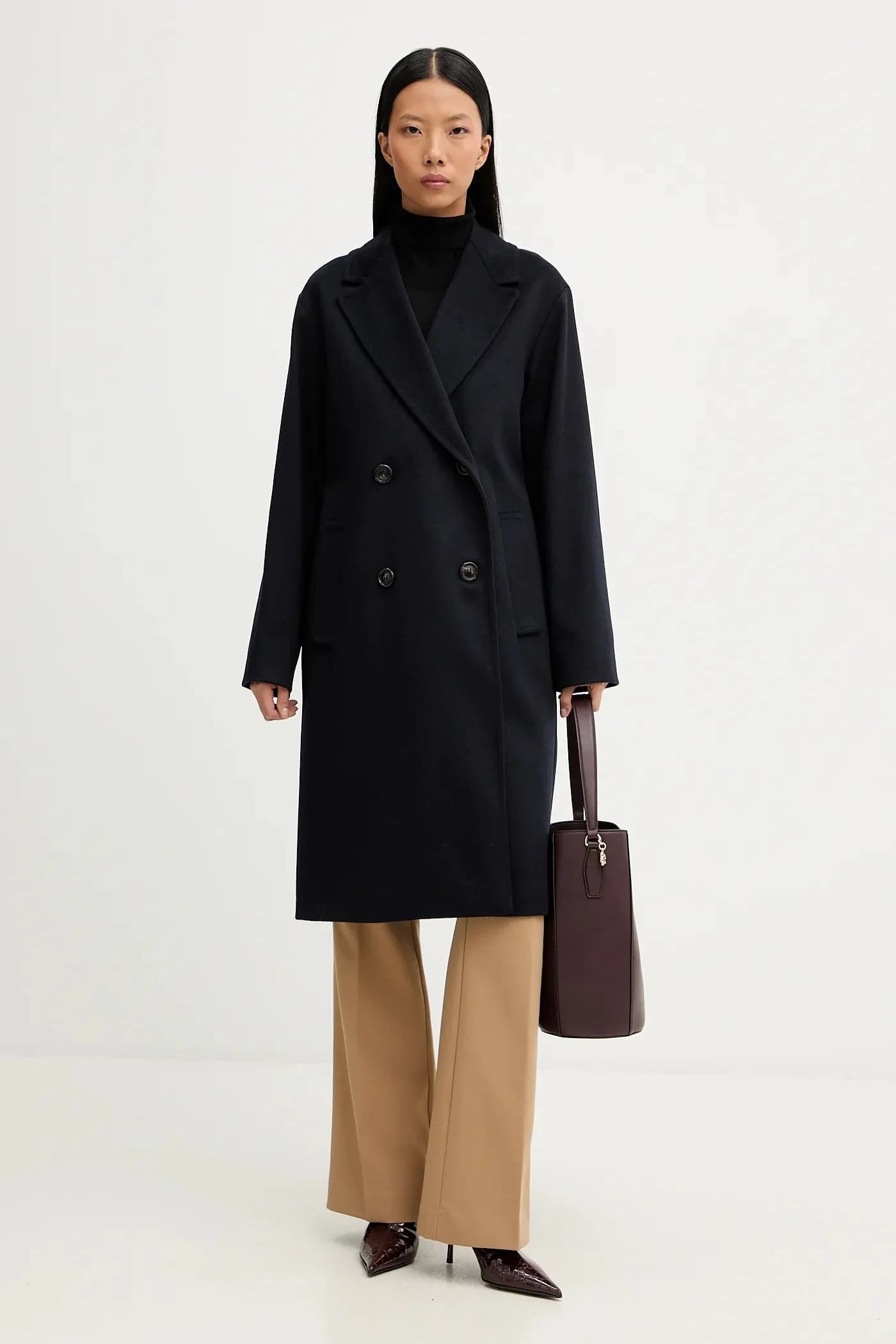 Пальто Emme из смесовой шерсти от Marella - фото 2