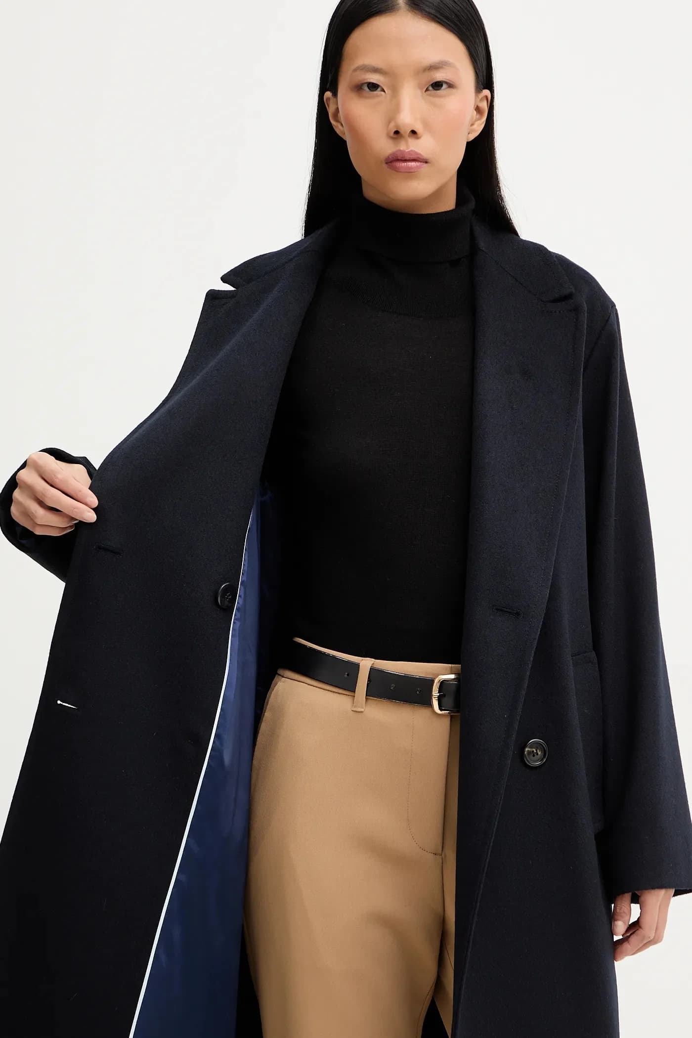 Пальто Emme из смесовой шерсти от Marella - фото 7