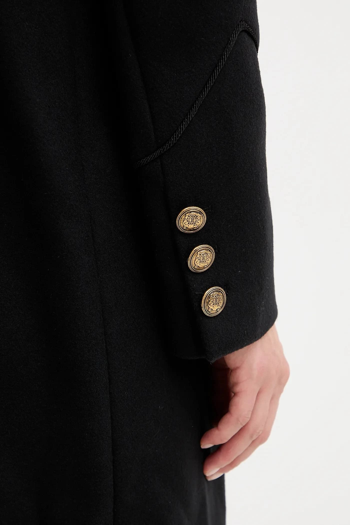 Пальто с добавлением шерсти - фото 6