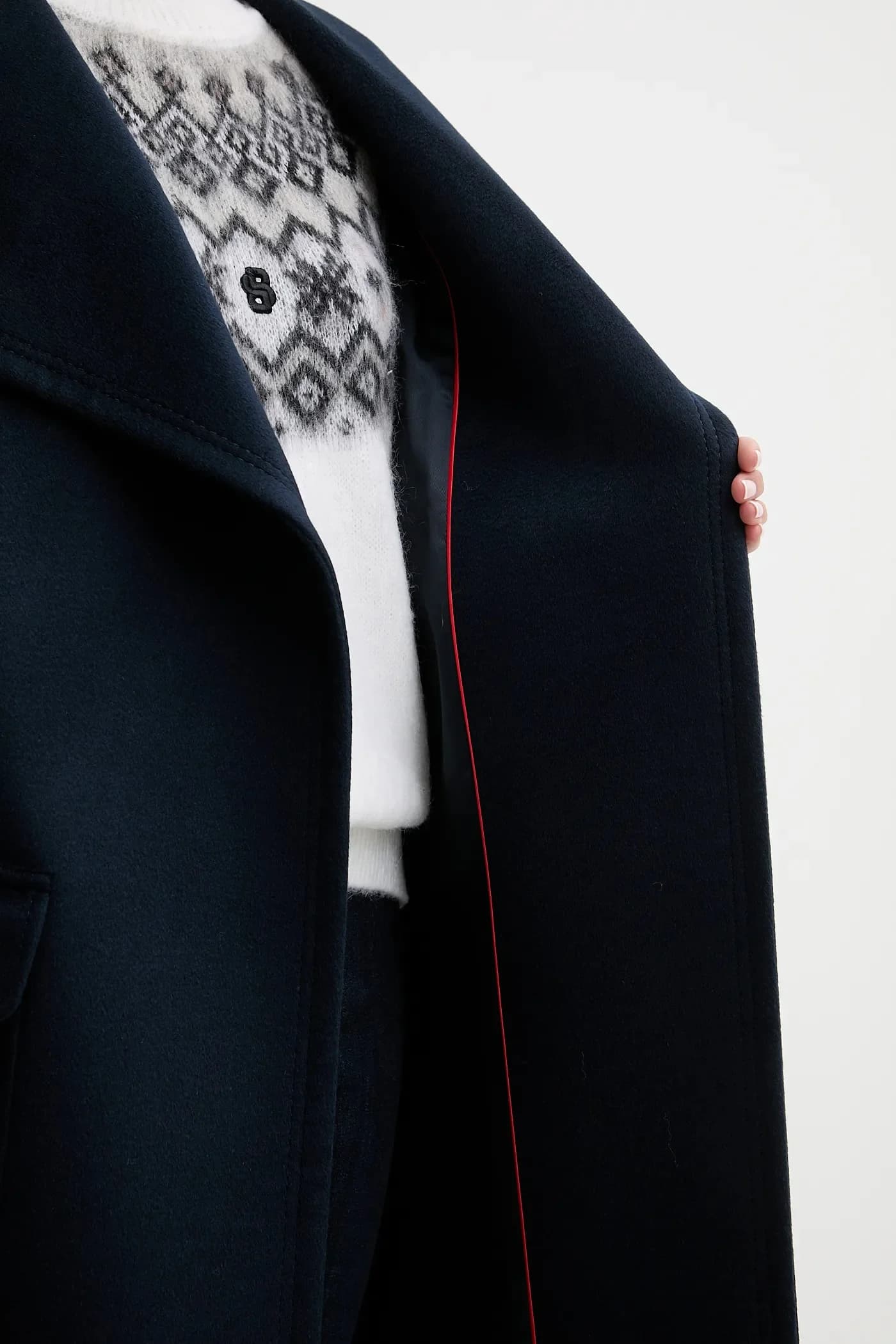 Шерстяное пальто - фото 6