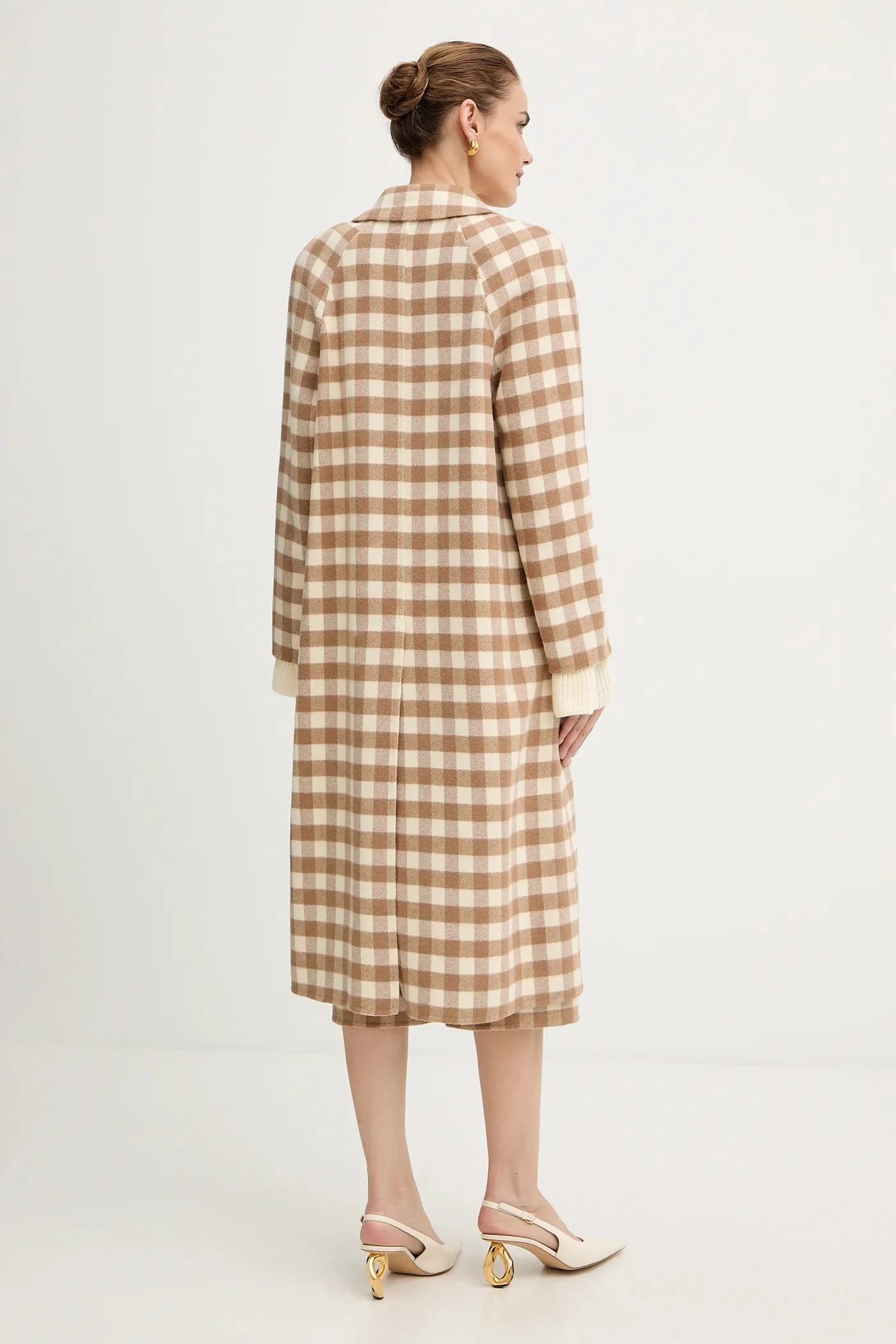 Пальто с добавлением шерсти - фото 3