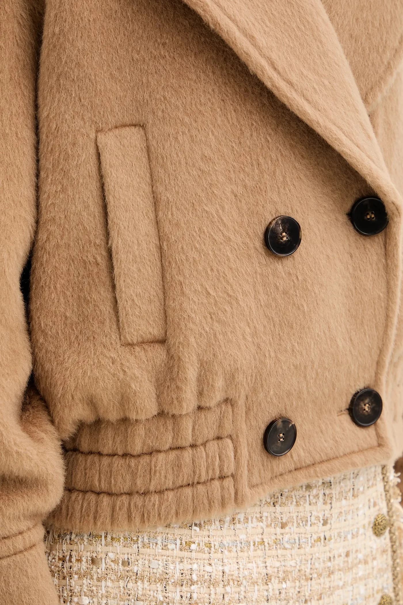 Шерстяное пальто - фото 5