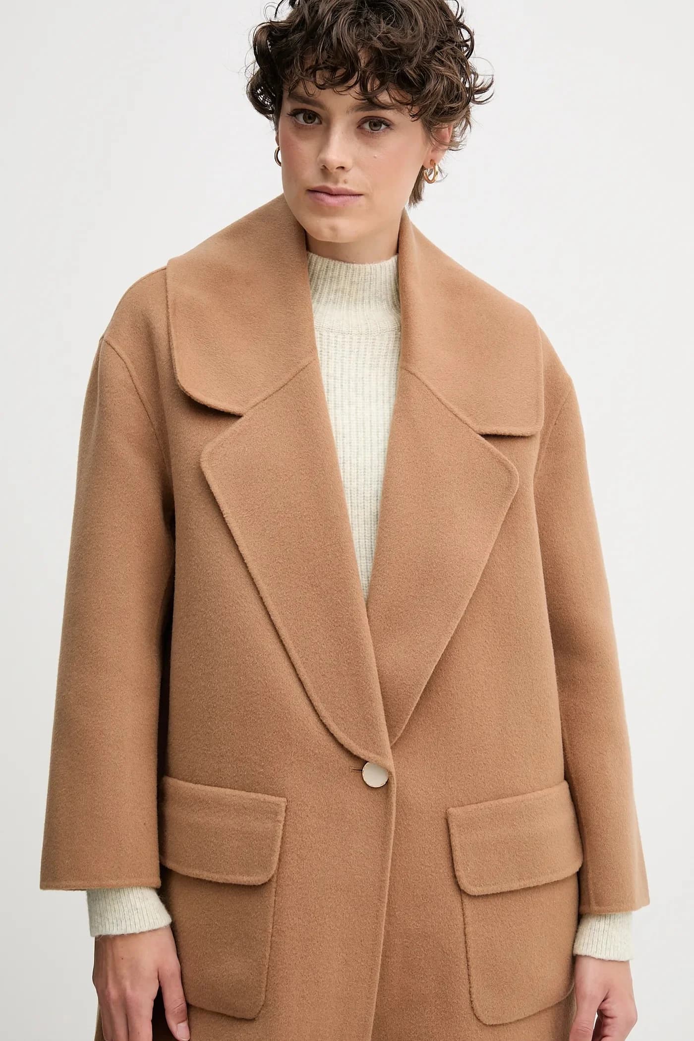 Шерстяное пальто - фото 4