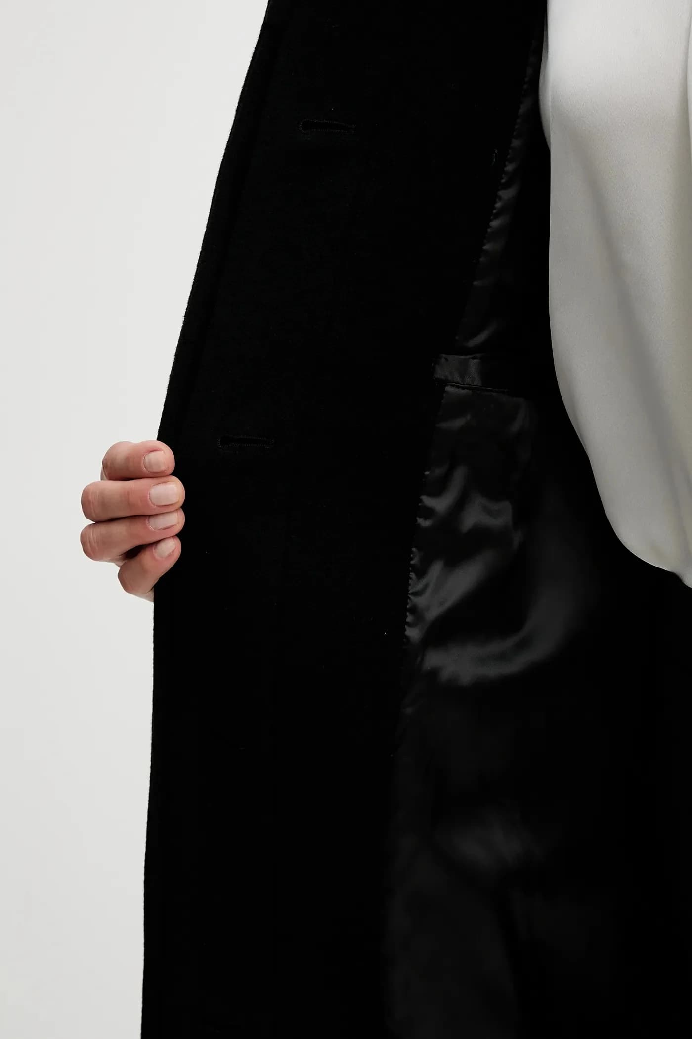 Пальто с добавлением шерсти - фото 6